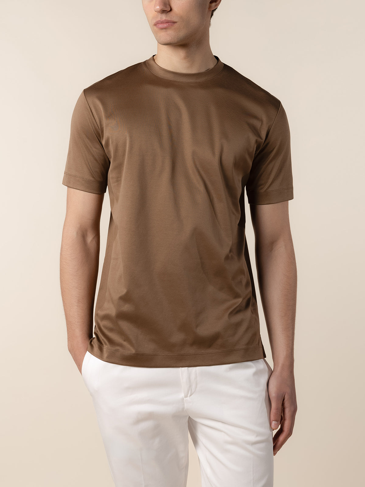 AUR1 T-Shirt Golden Brown