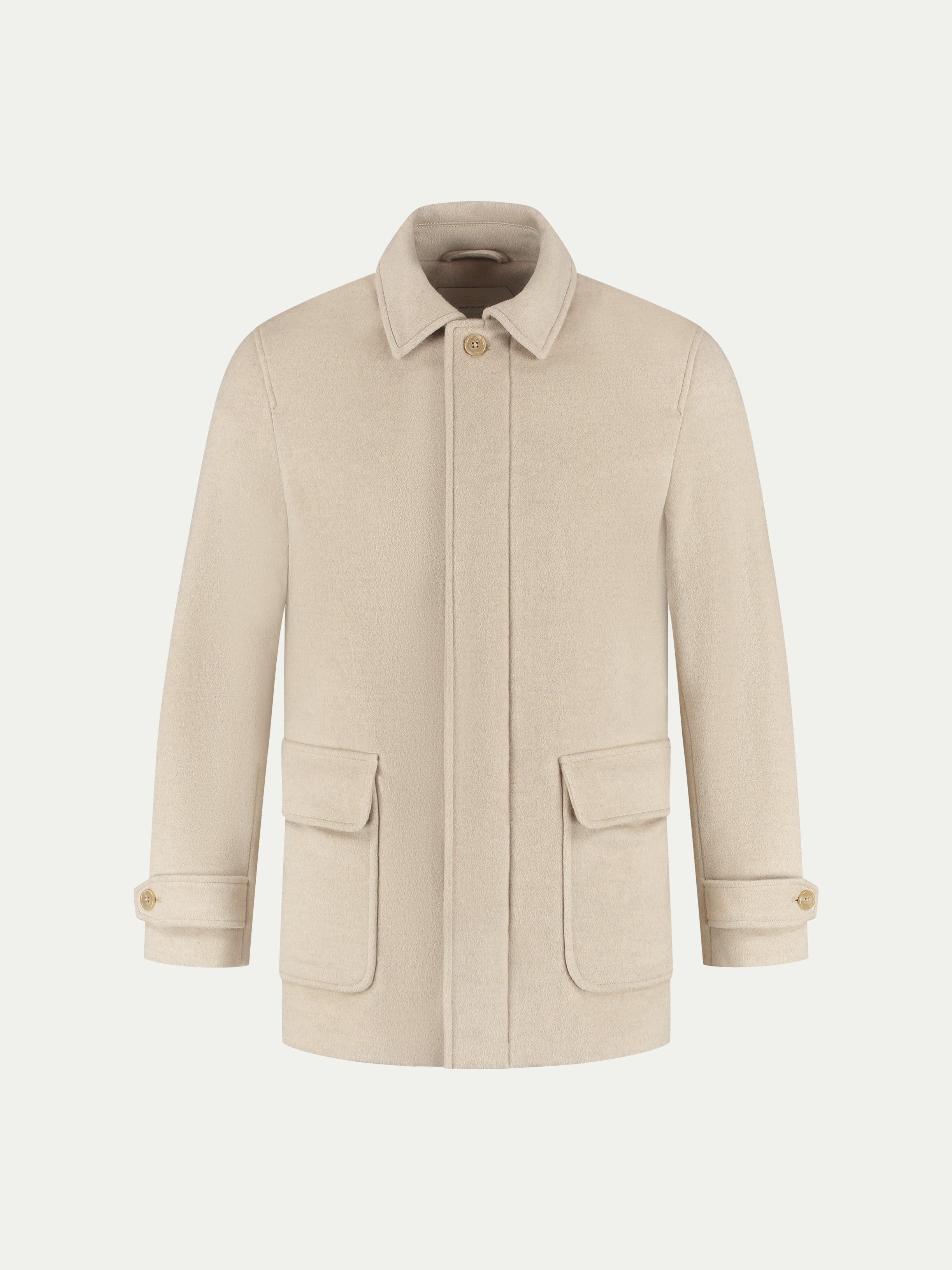 Light Beige Overcoat