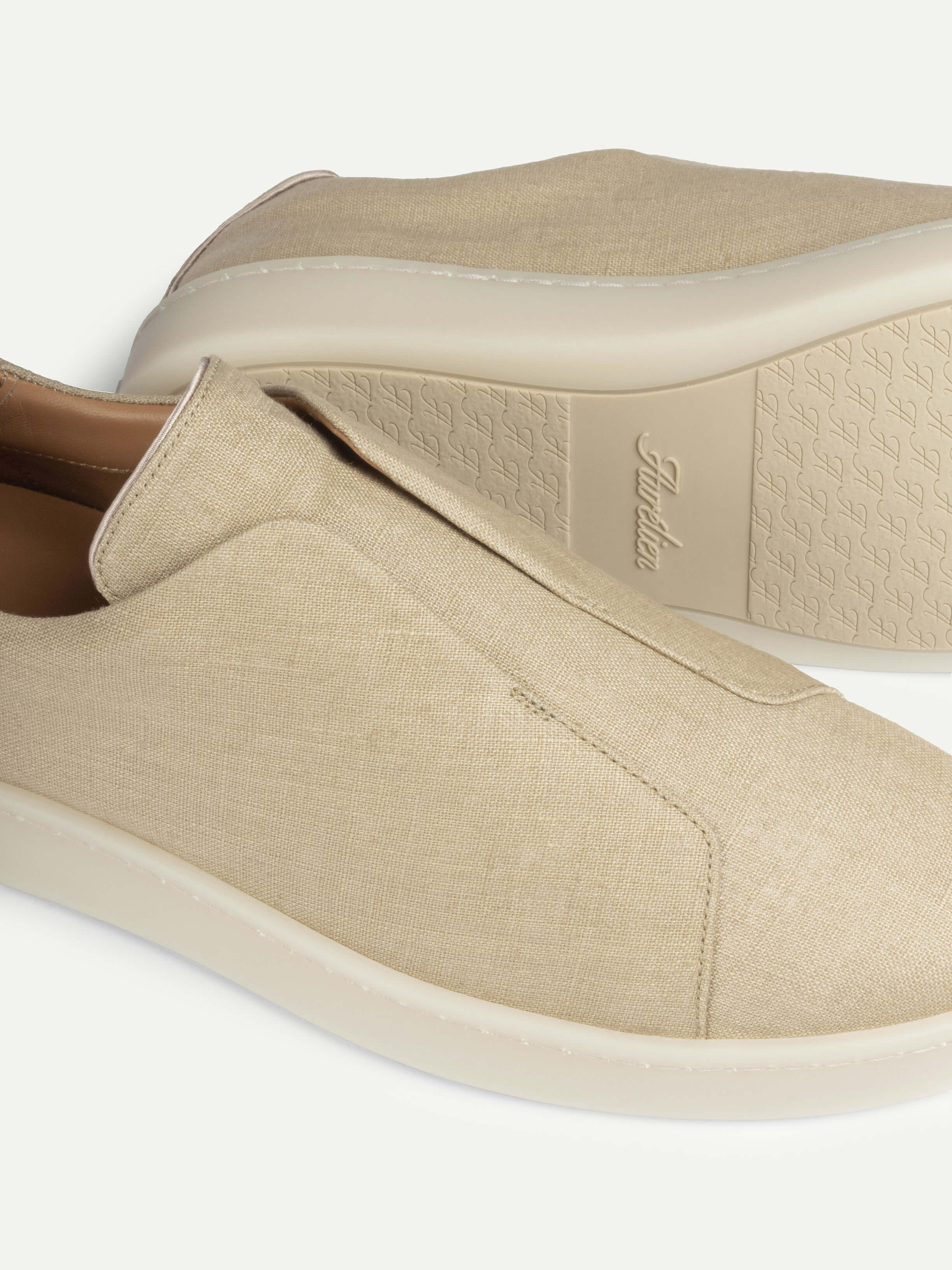 Beige Linen AUR3 Sneaker