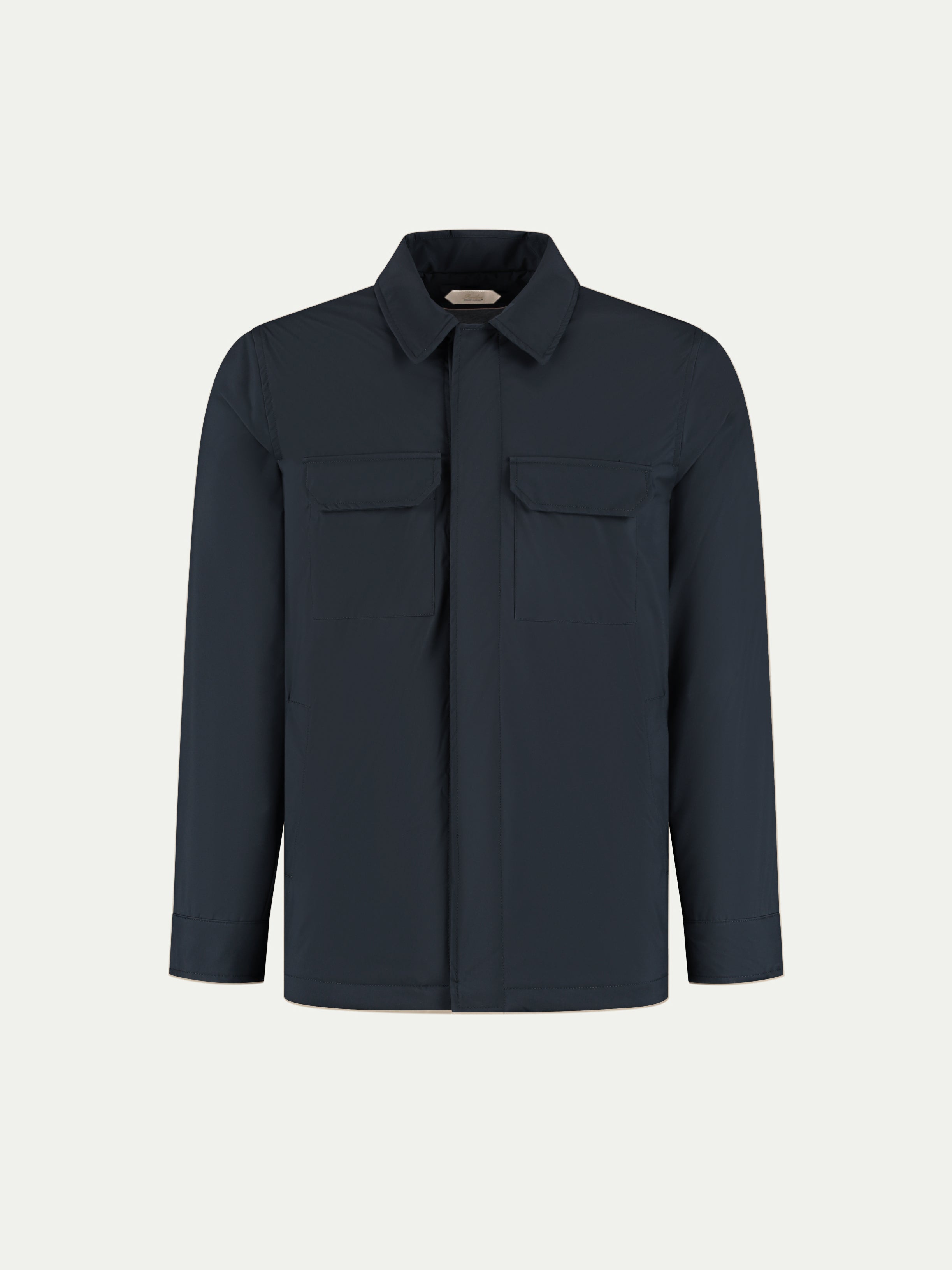 Navy City Button Jacket