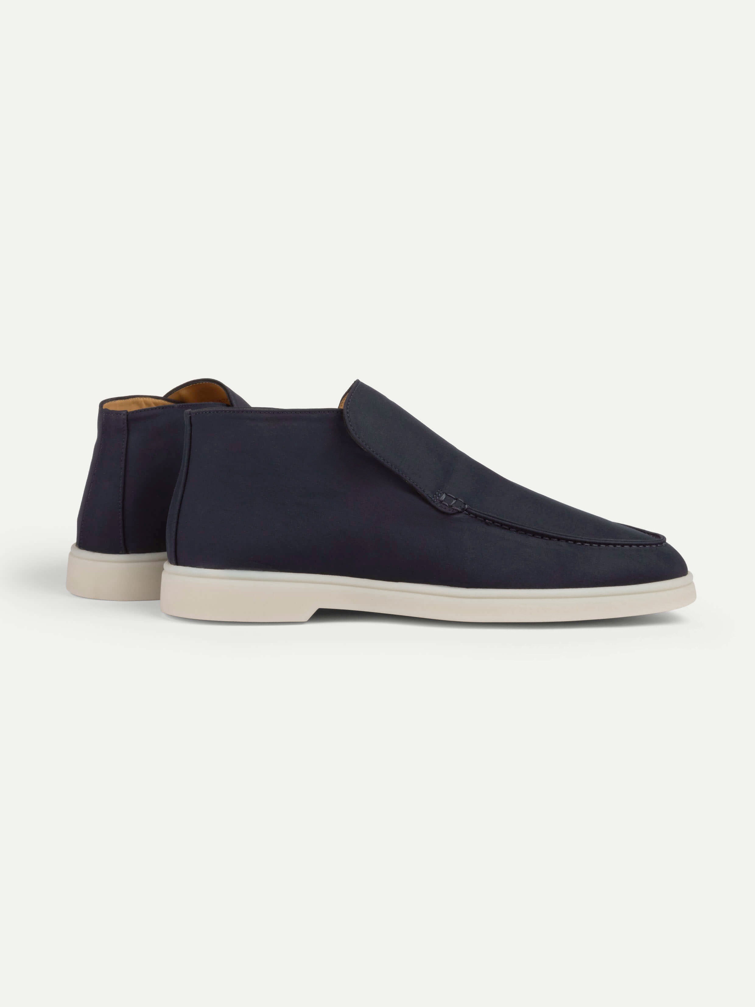Navy Winter City Loafer