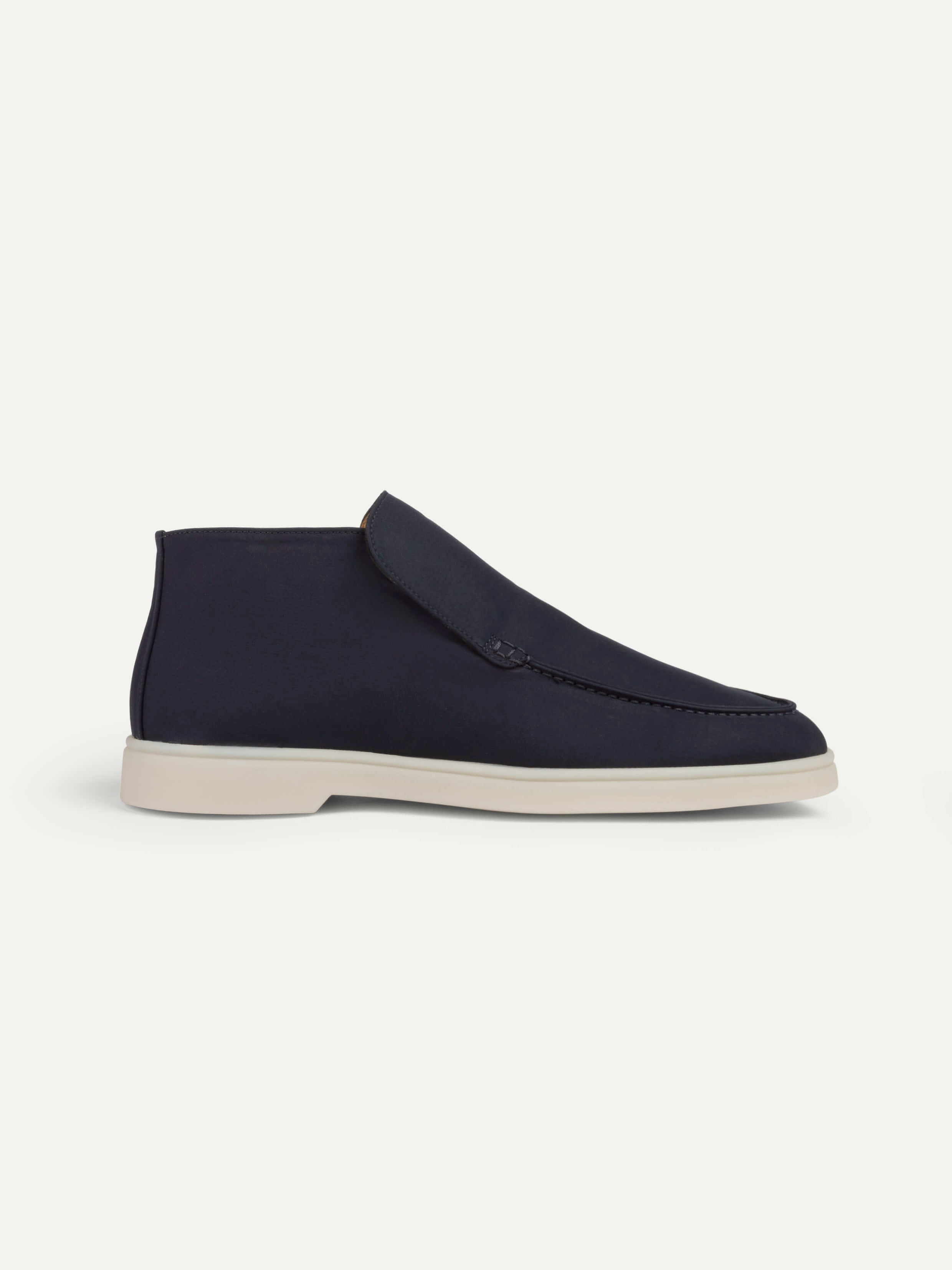 Navy Winter City Loafer