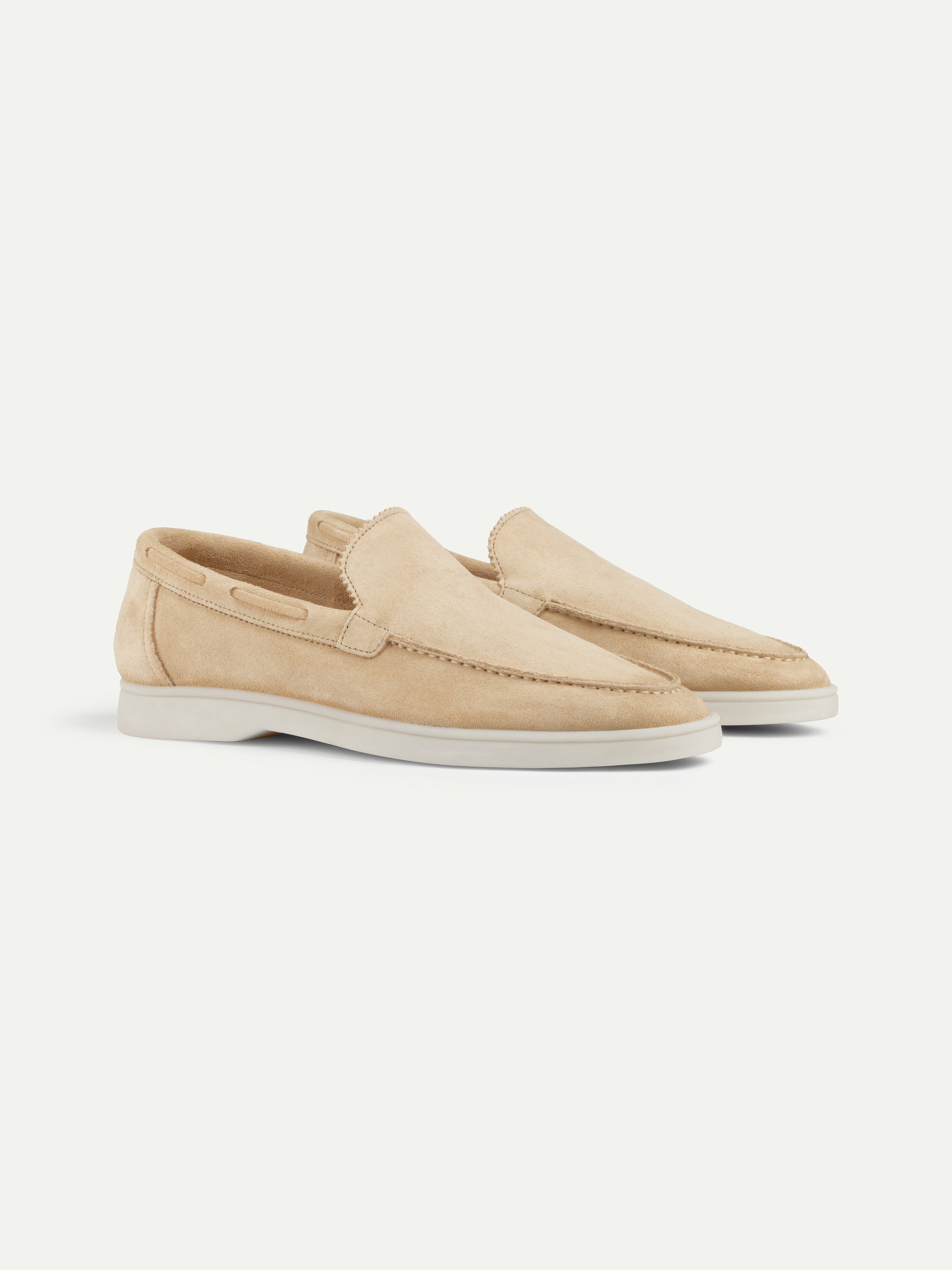 Lady Yacht Loafers Hellbeige