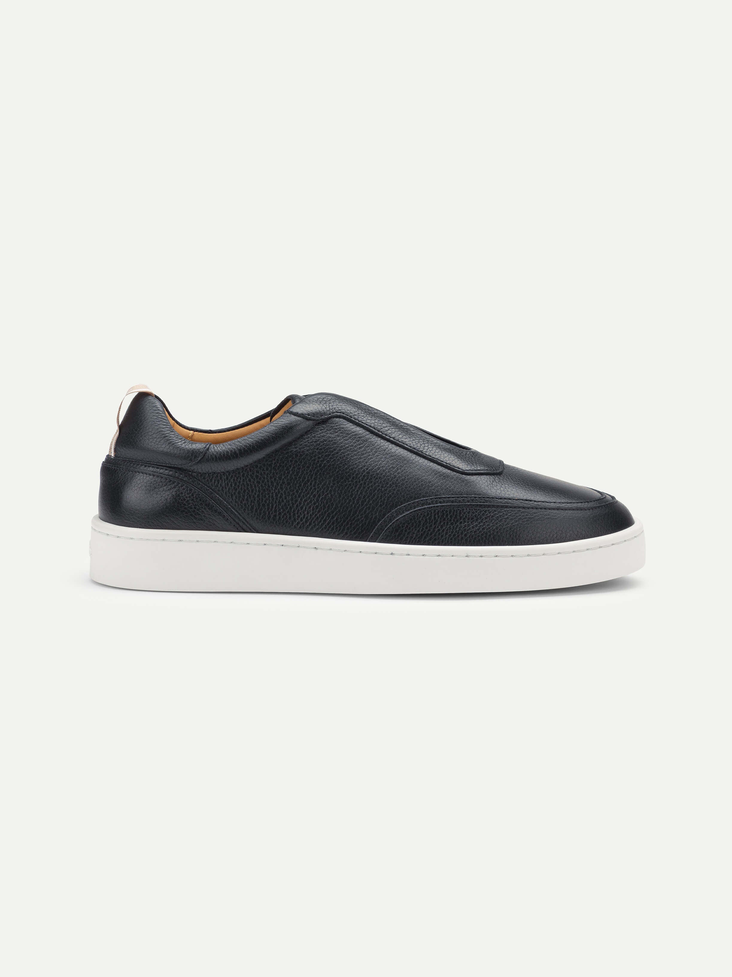 Navy Grain Leisure Sneaker
