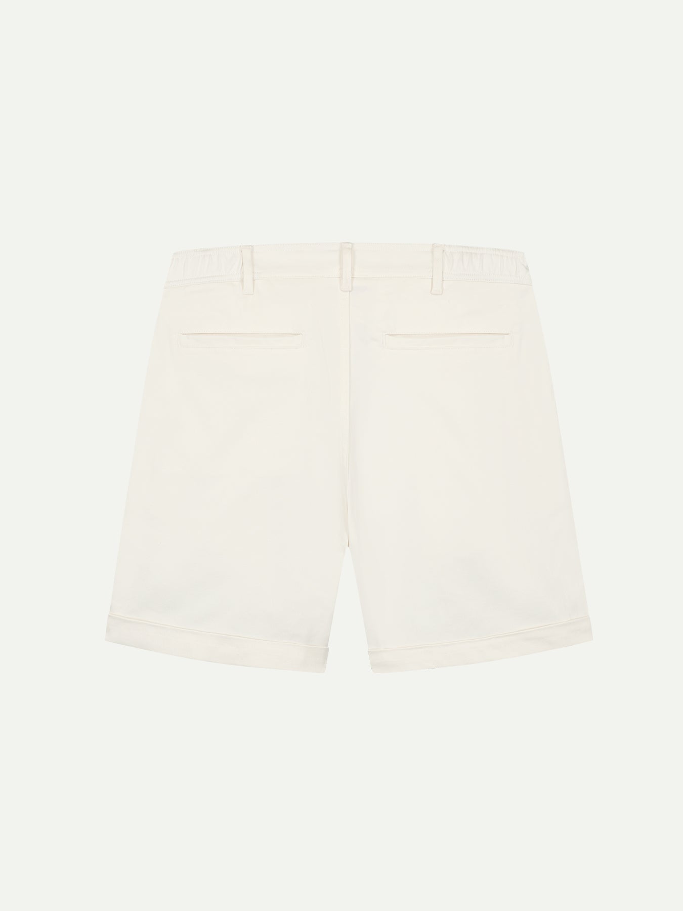 Ivory Cotton Seaside Shorts