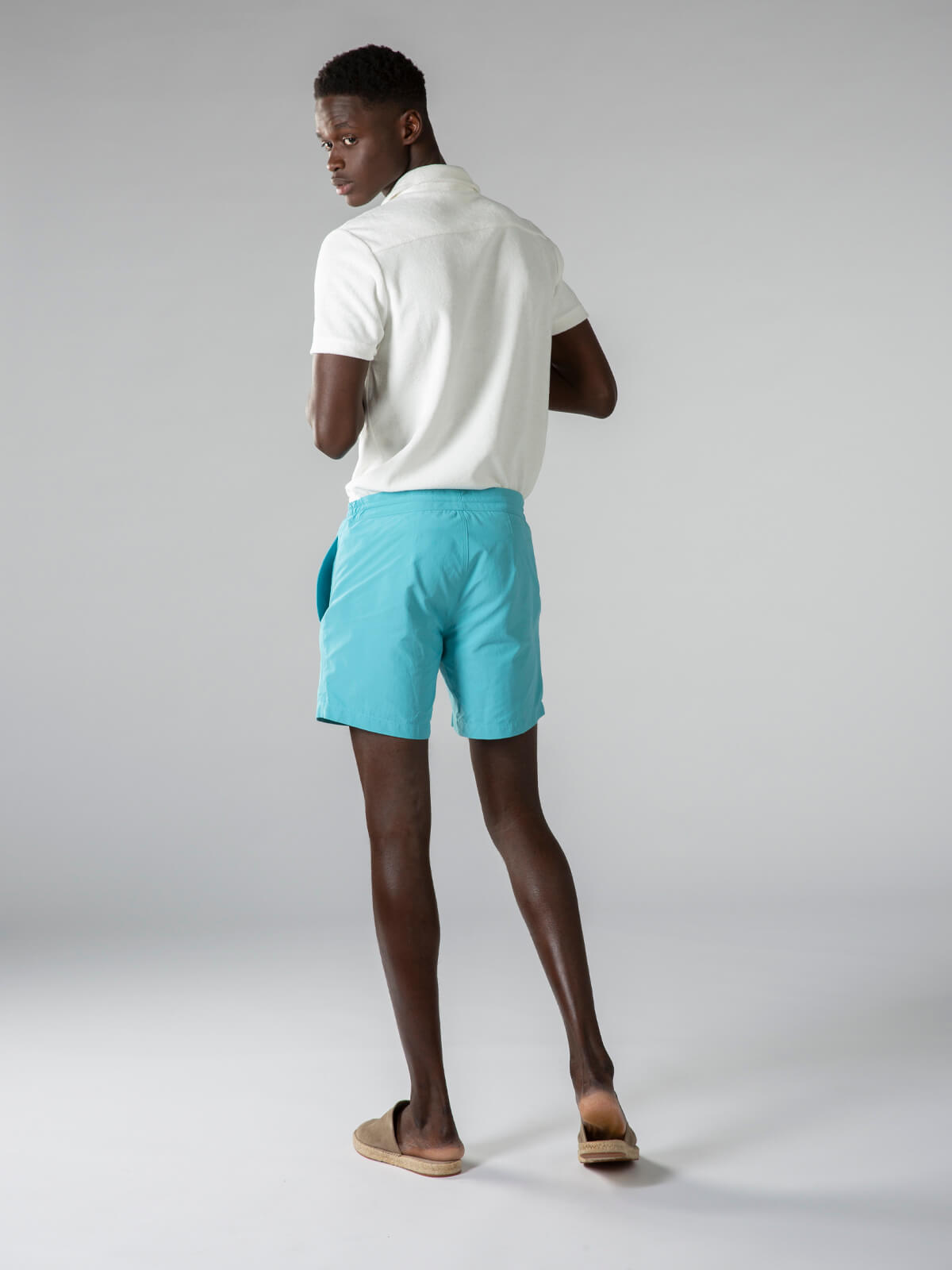 Beachside-Badeshorts Petrol