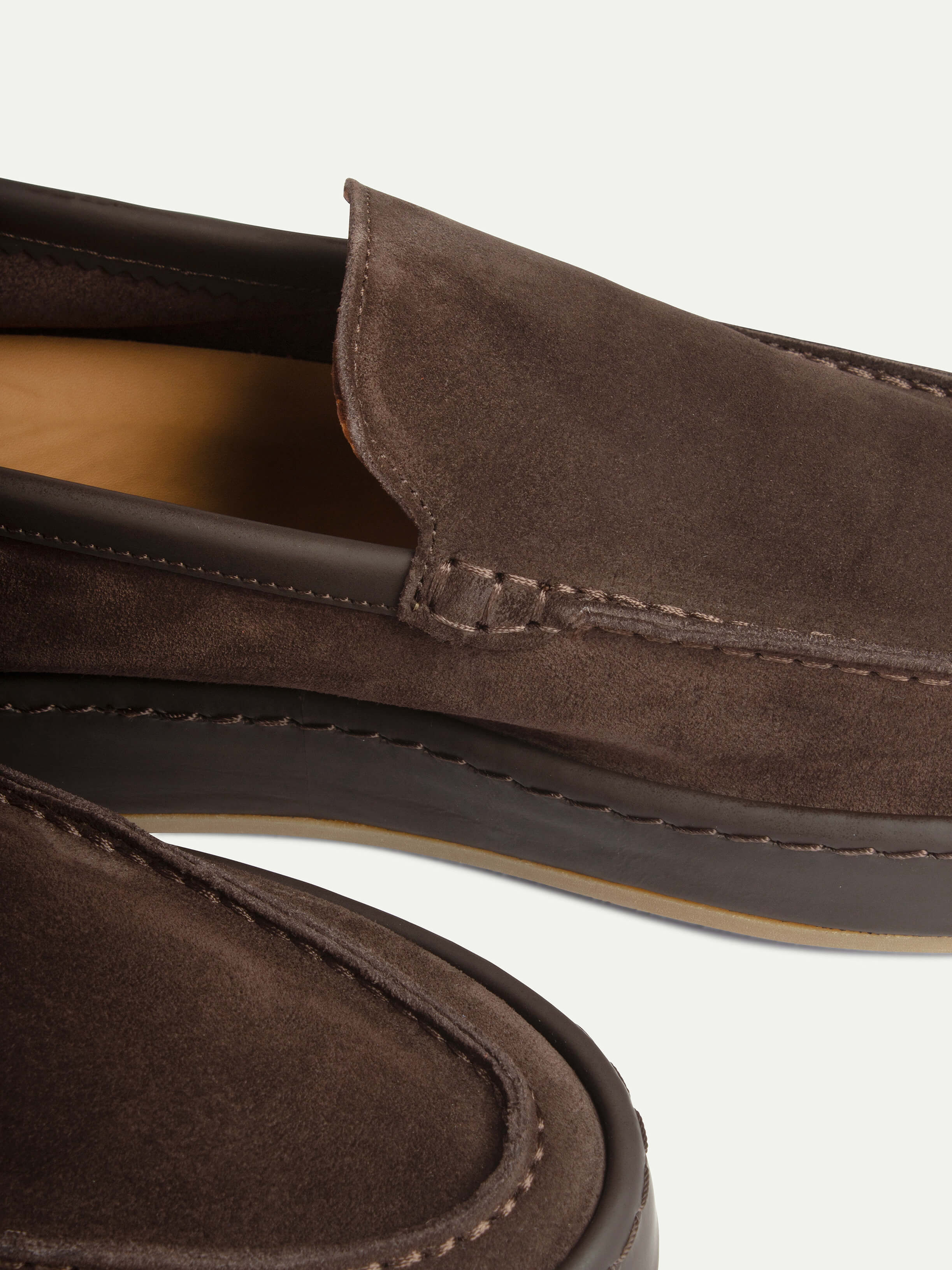 Warm Grey Voyager Loafer