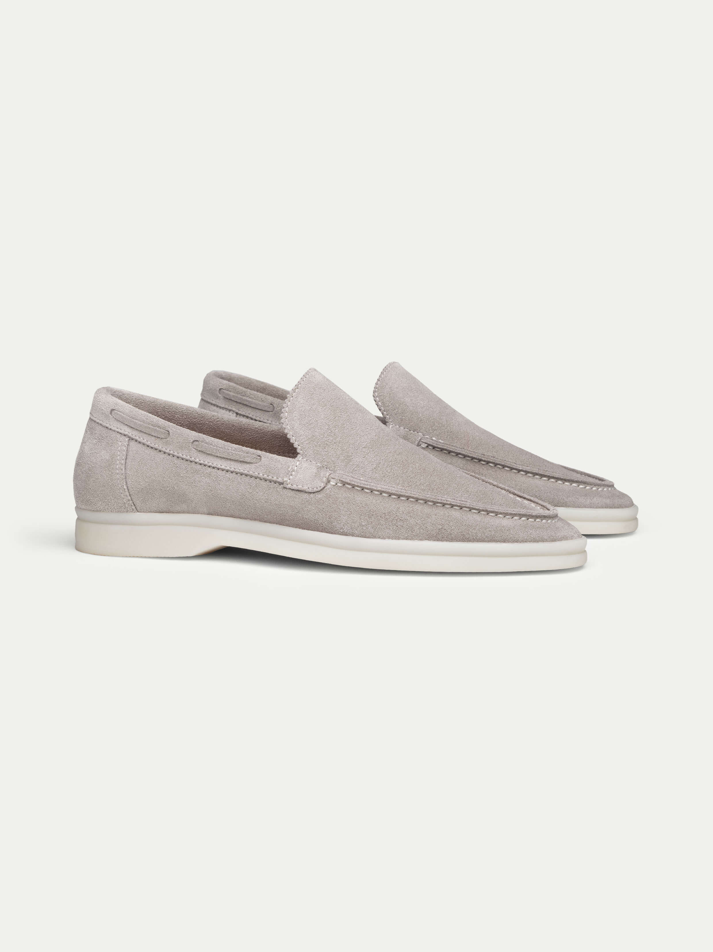 Lady Yacht Loafers hellgrau