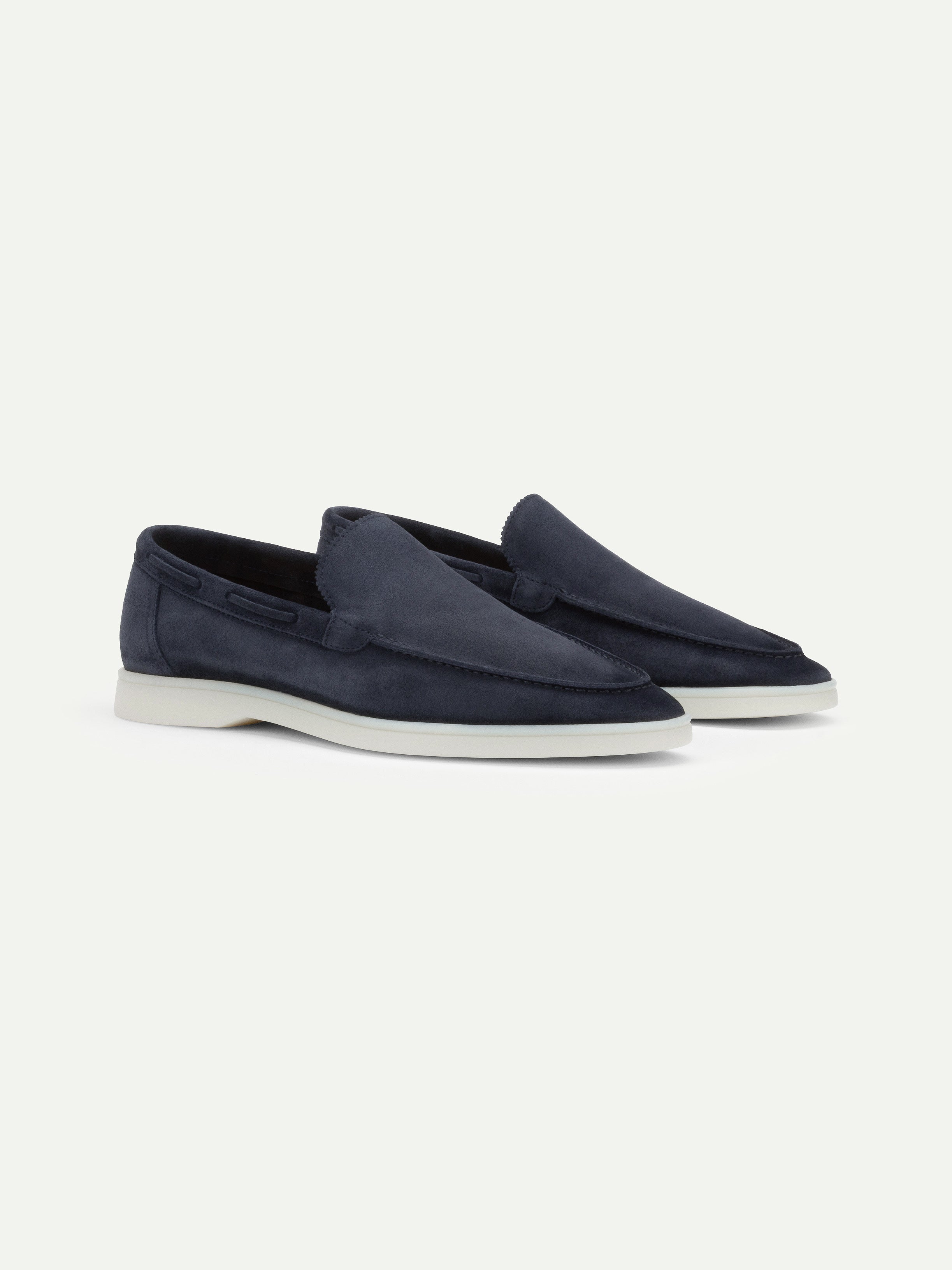 Dark Navy Yacht Loafers