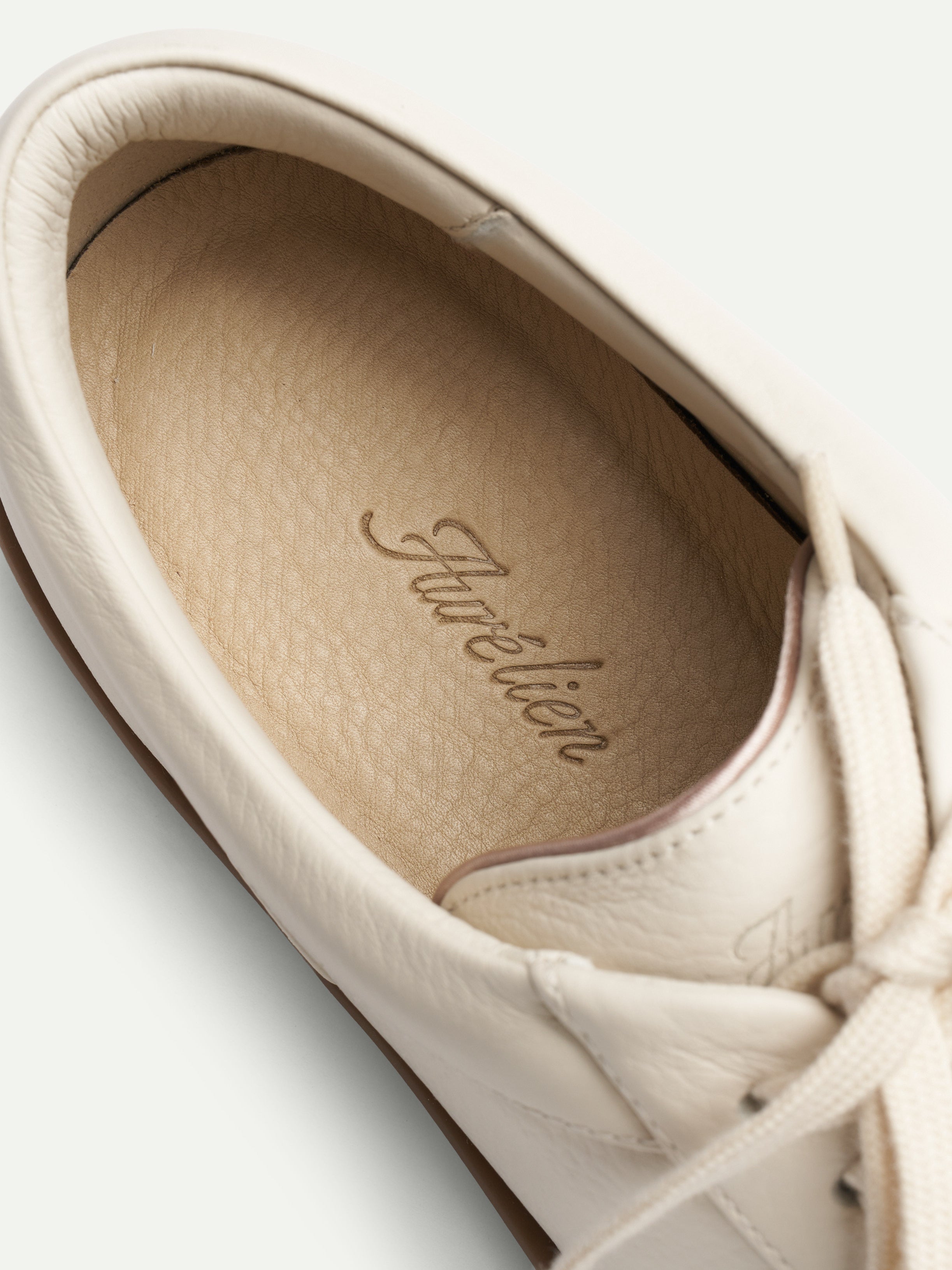 Ivory Playtime Sneaker Grain