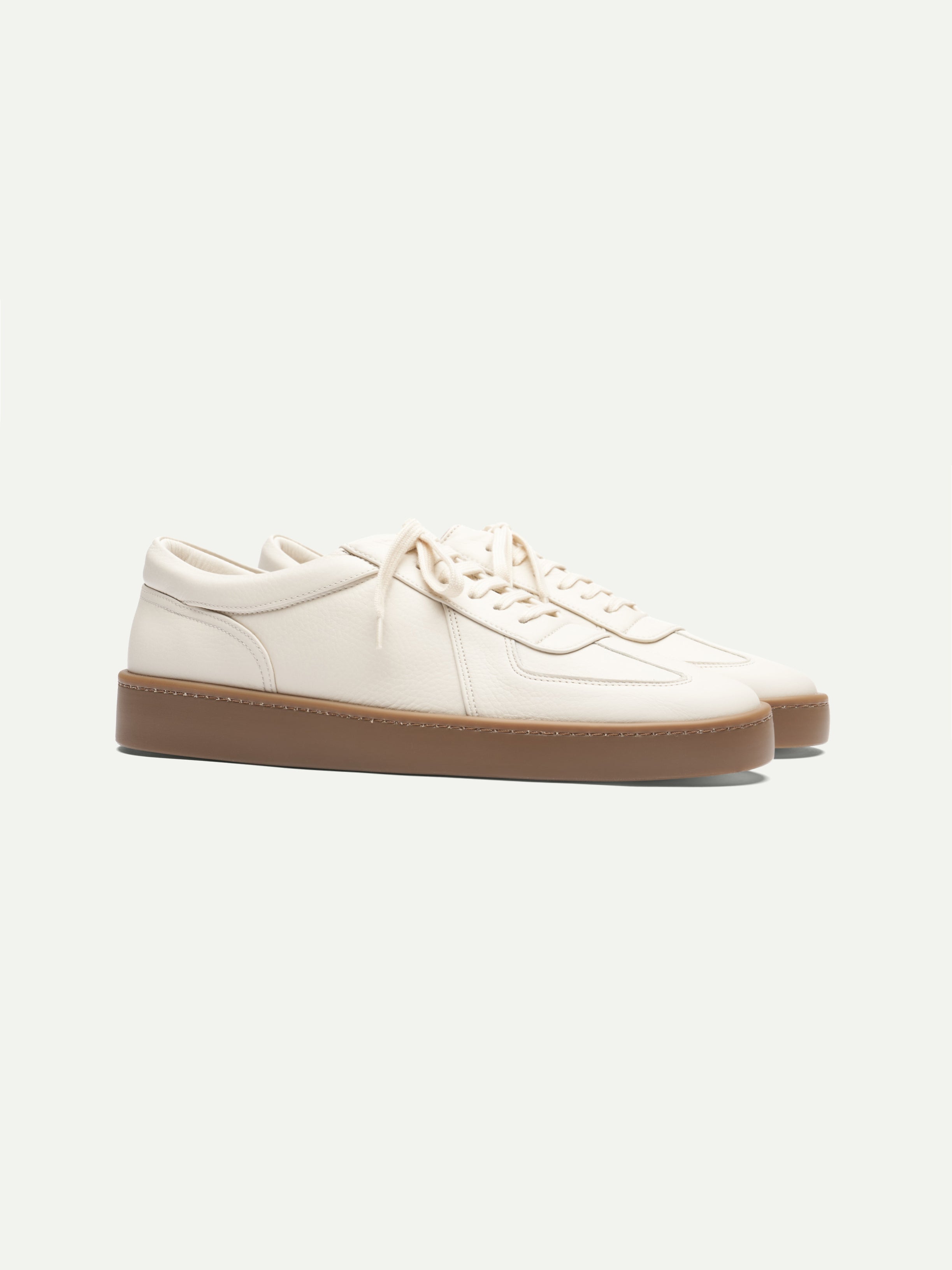 Ivory Playtime Sneaker Grain