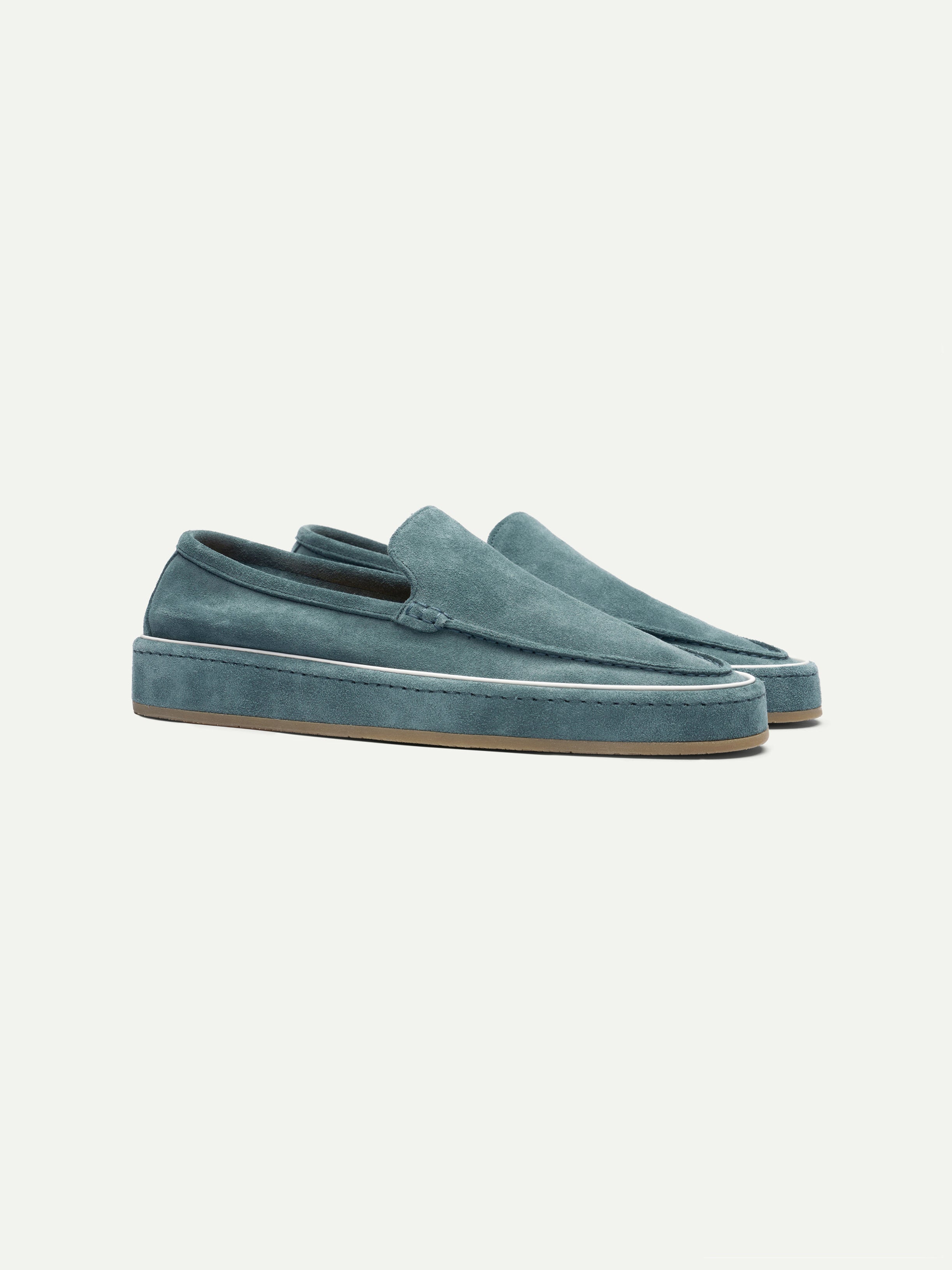 Sea Green Voyager Loafer