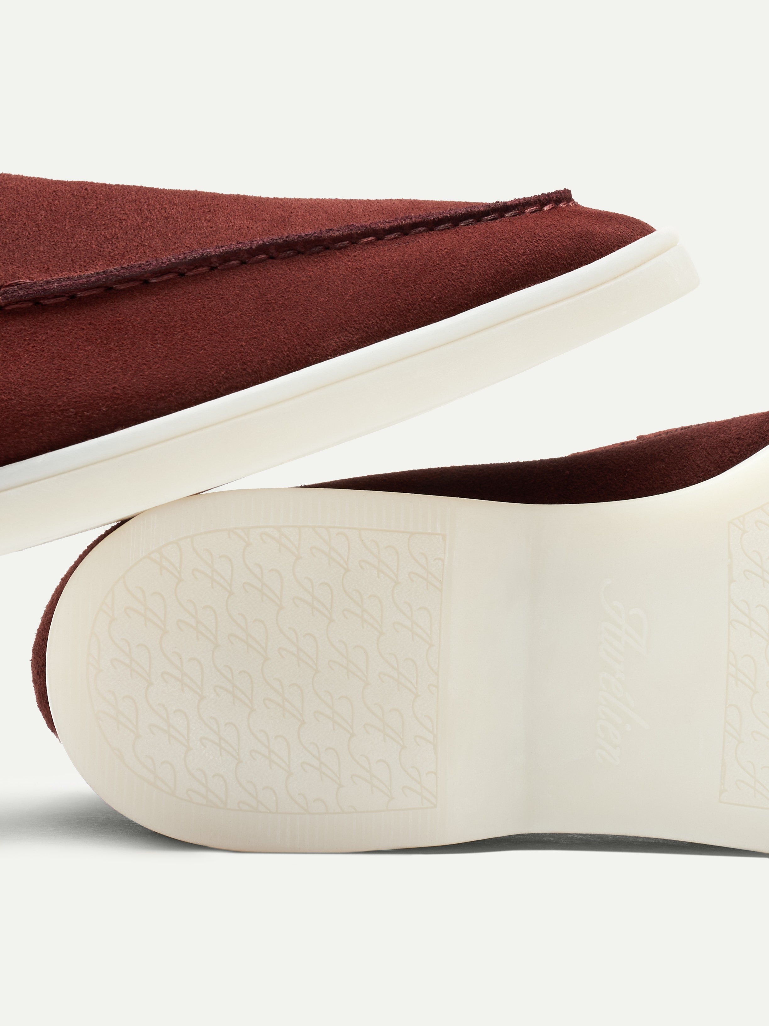 Lady Maroon Yacht Loafers