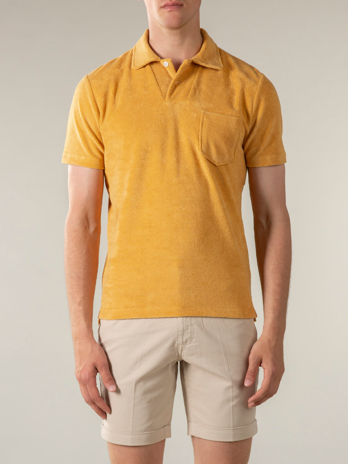 Frottee-Poloshirt 'Terry' Sunrise