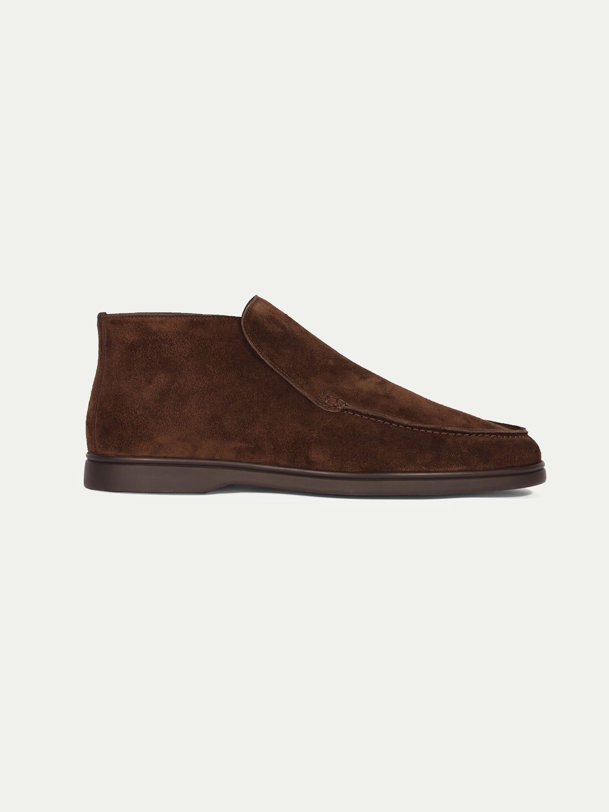 Chocolate City Loafer with Lamb Shearling Footbed Aurelien