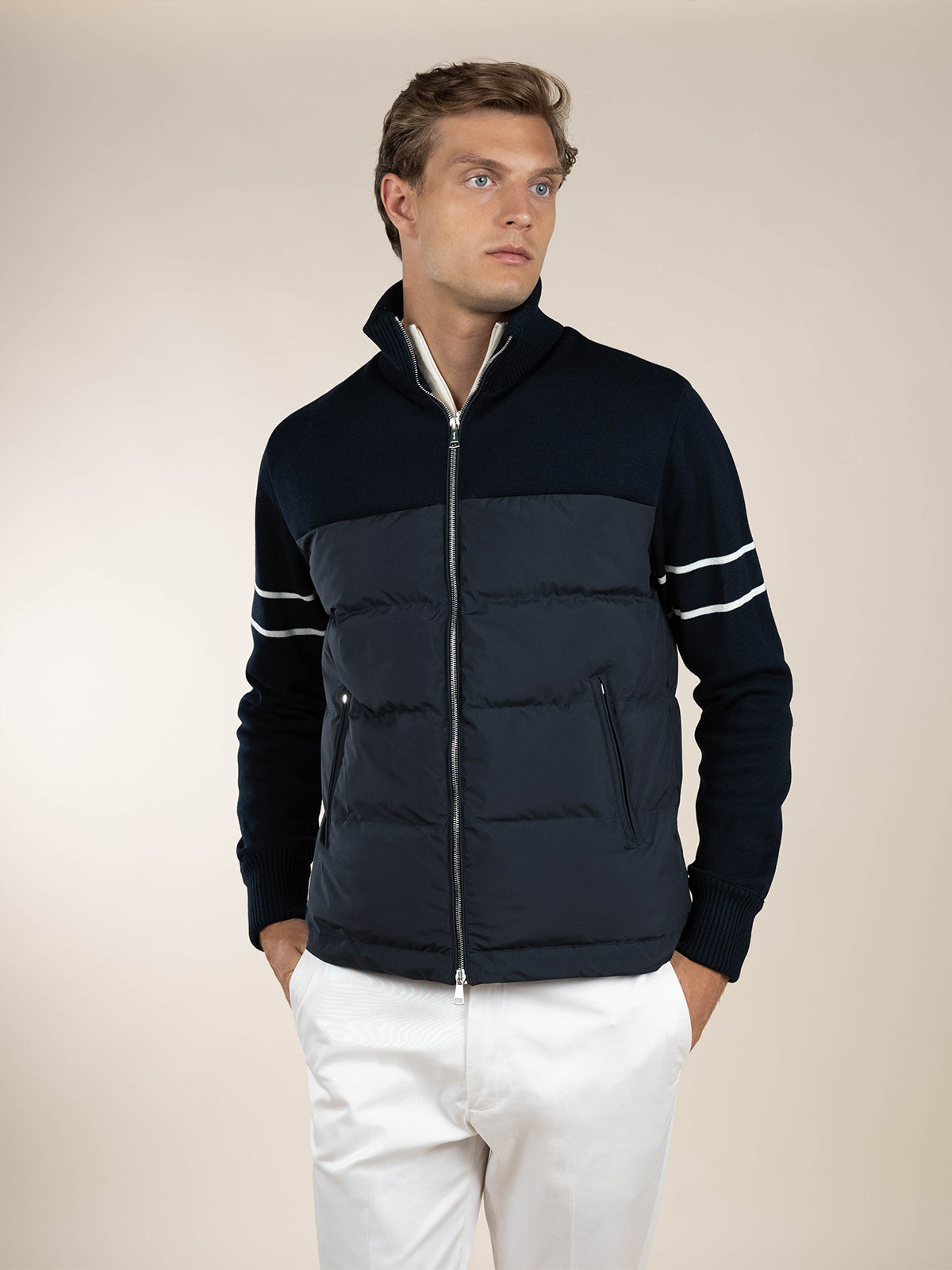 Navy Frost Jacket