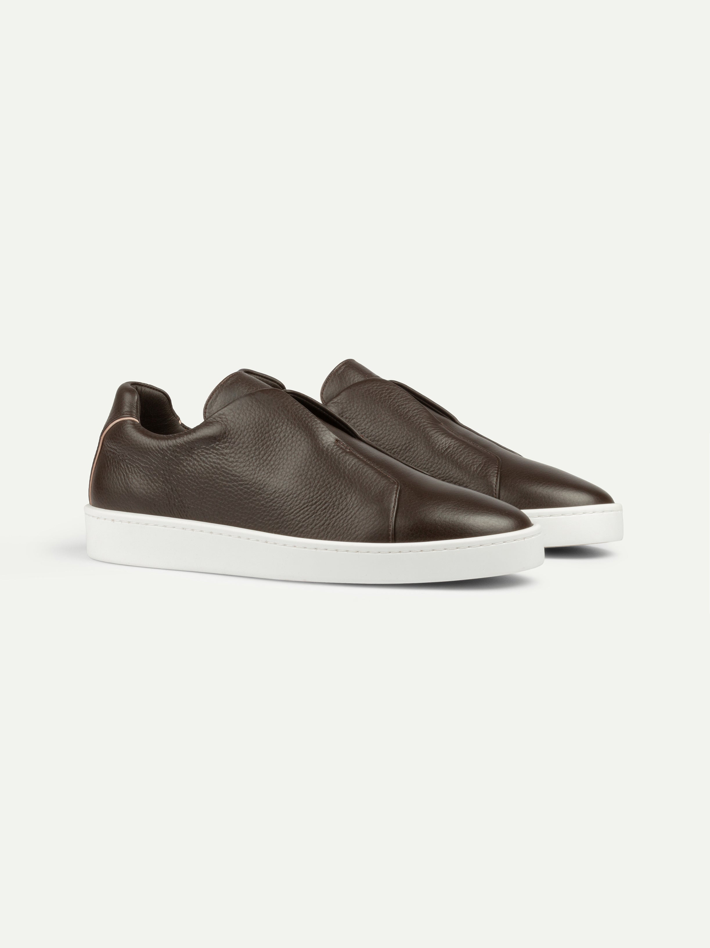 Brown Grain AUR3 Sneaker