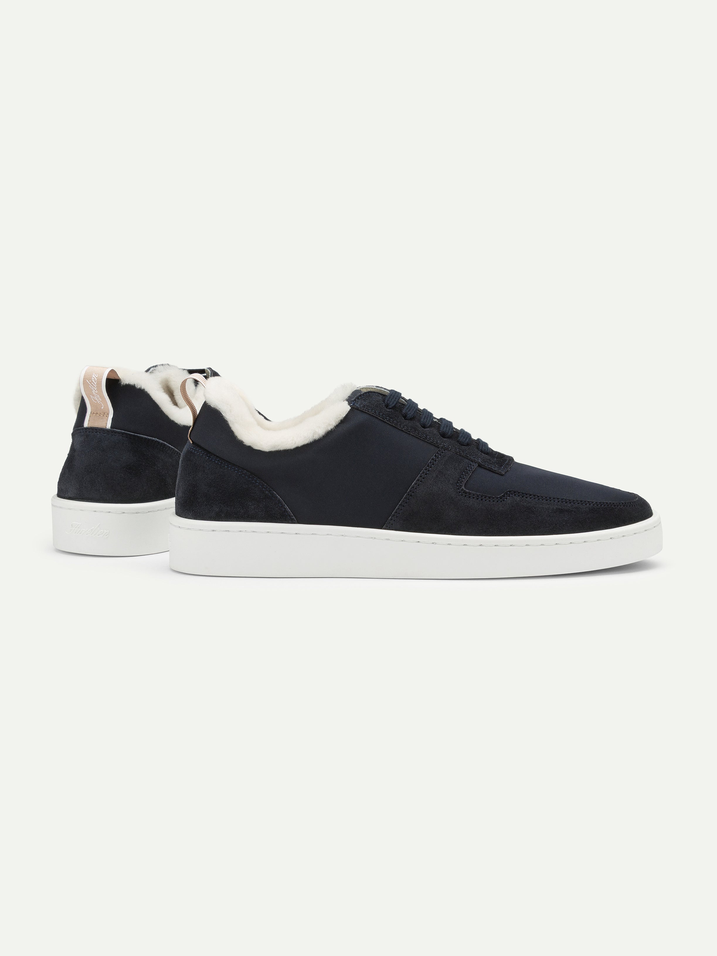 Navy Bayside Sneaker Fur