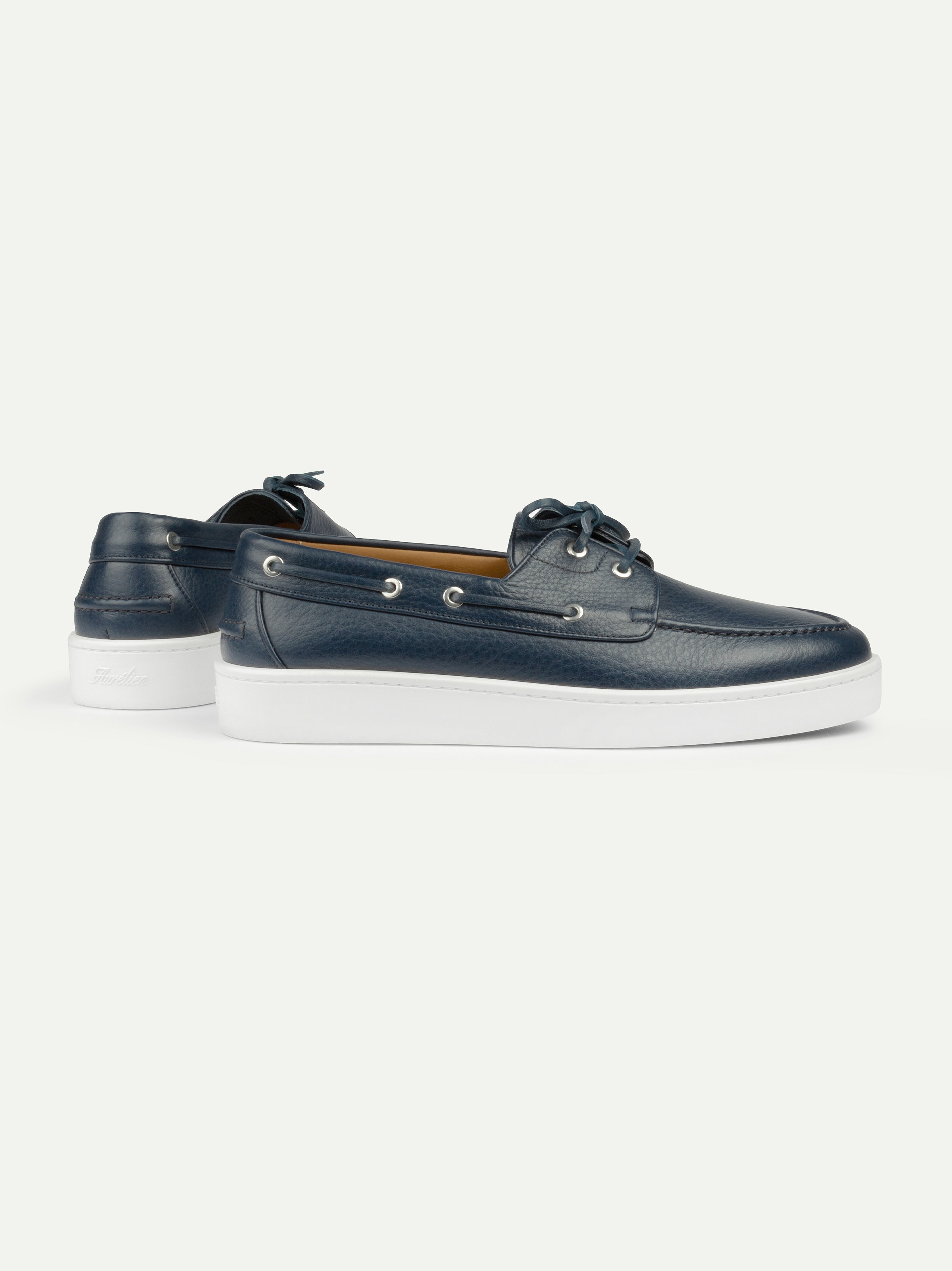 Navy Boat Sneaker