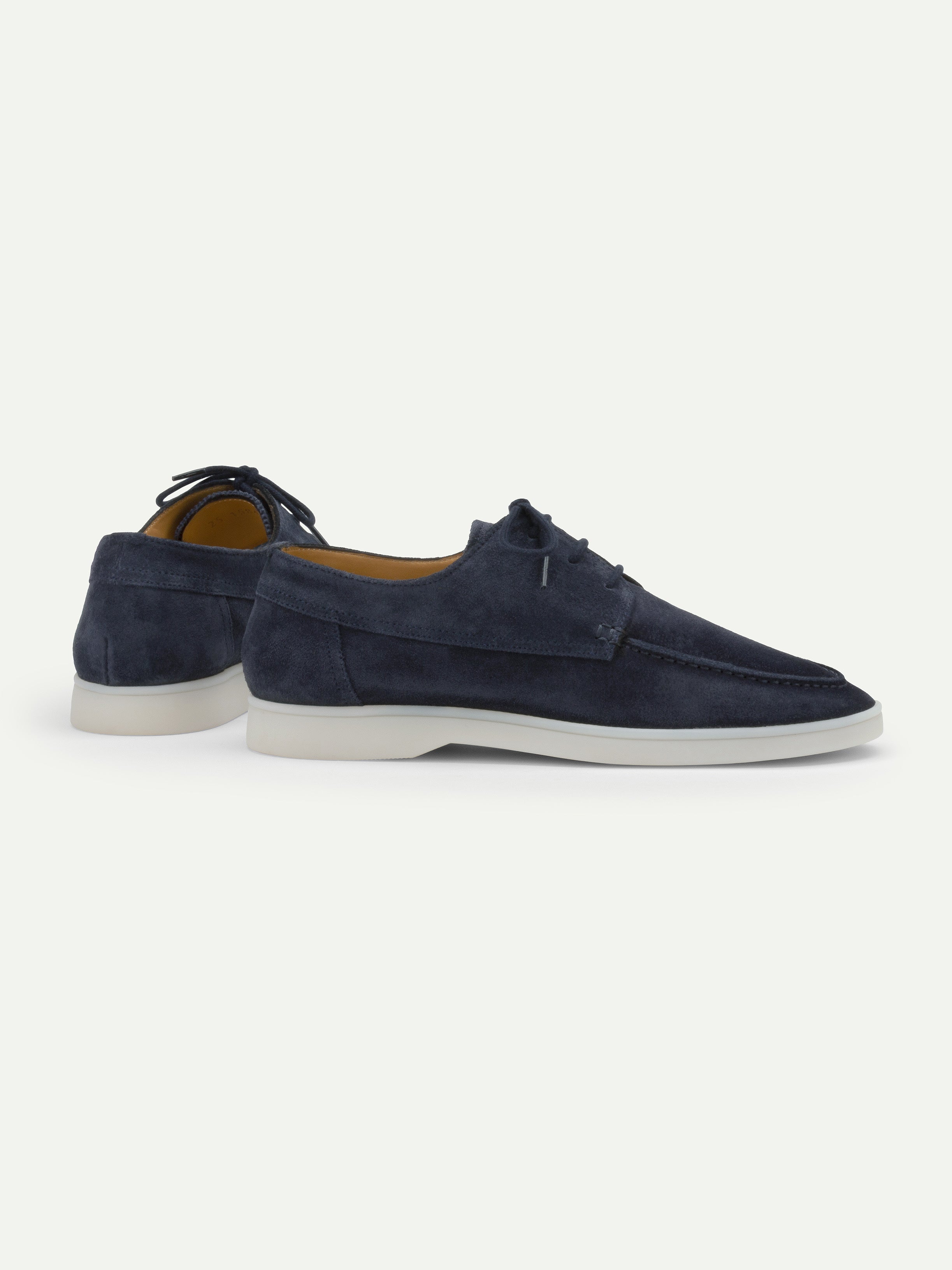 Lady Dark Navy Boat Loafers