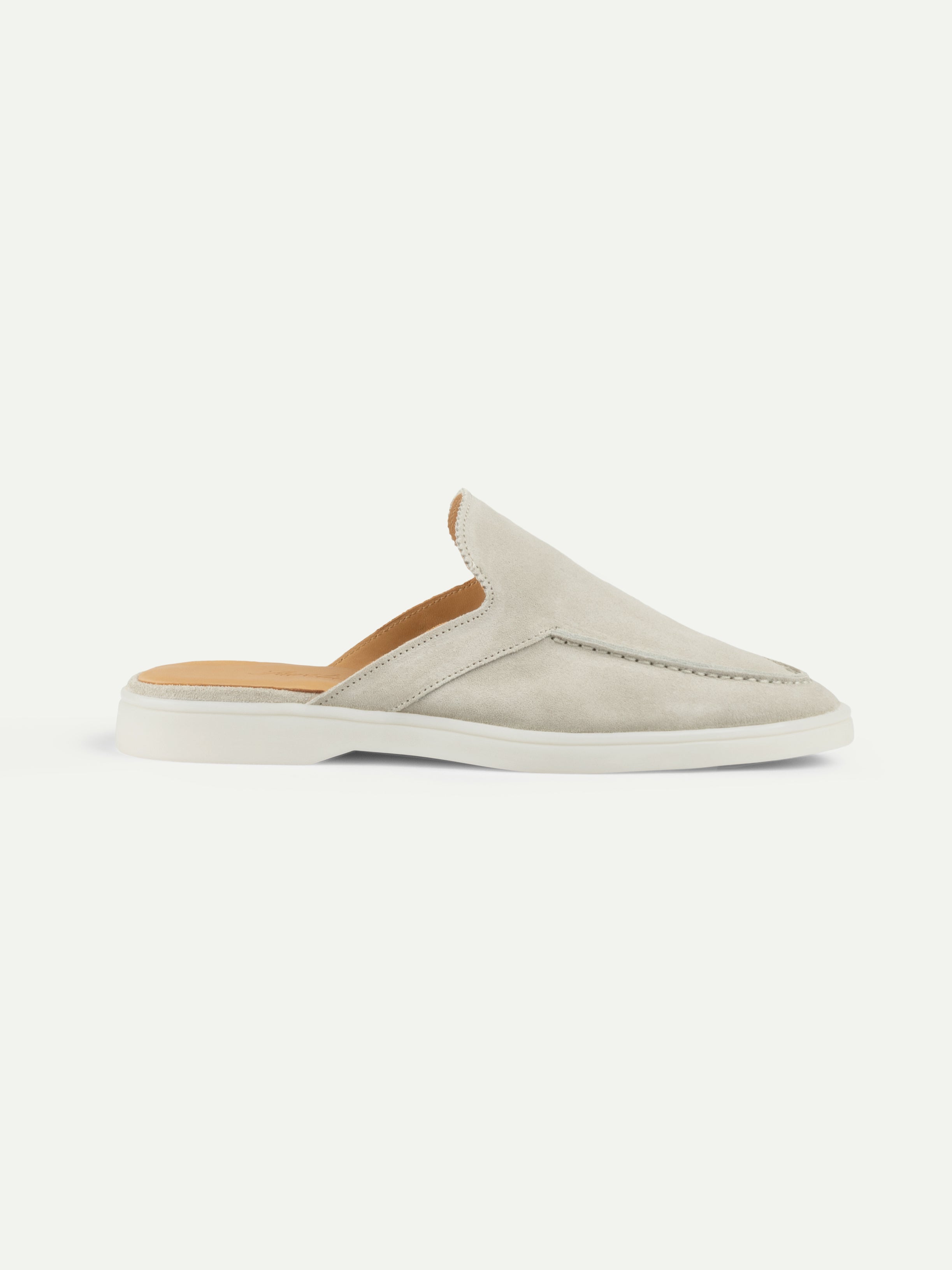 Lady Light Grey Yacht Slipper