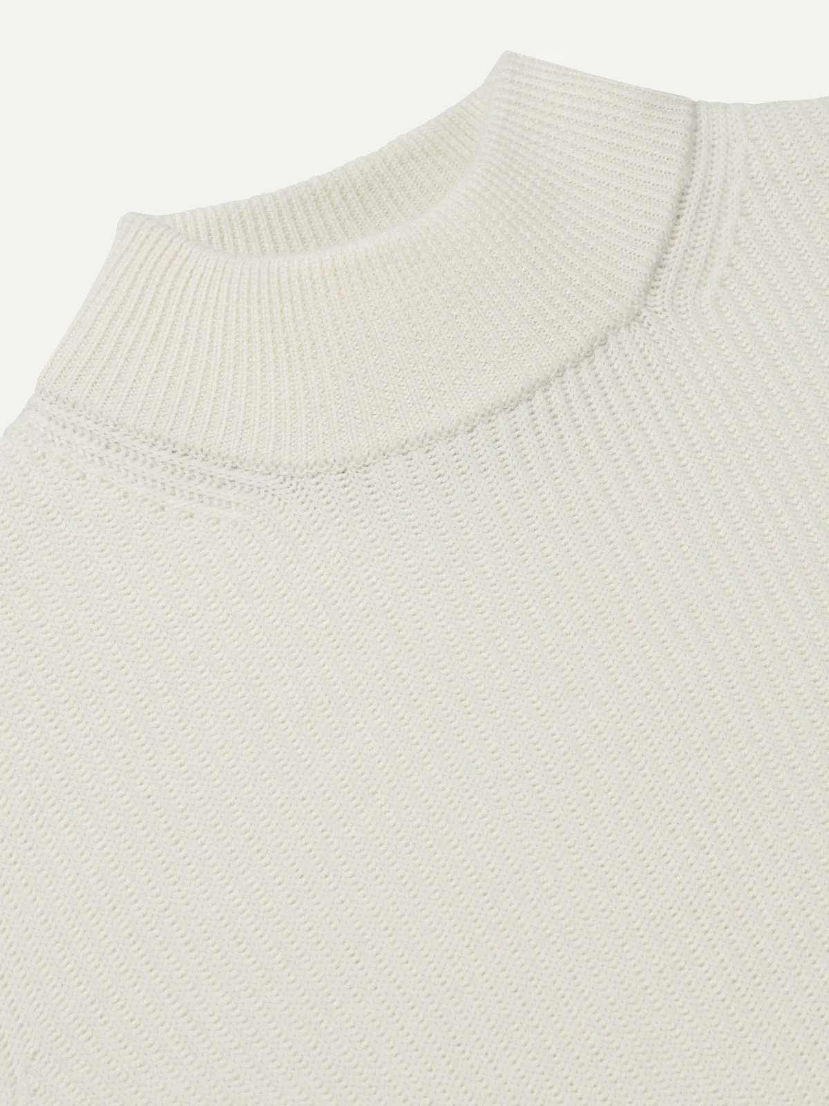 Costa Inglese Mockneck Ivory