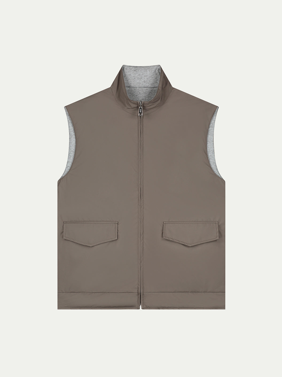 Ash Grey Pocket Body Warmer