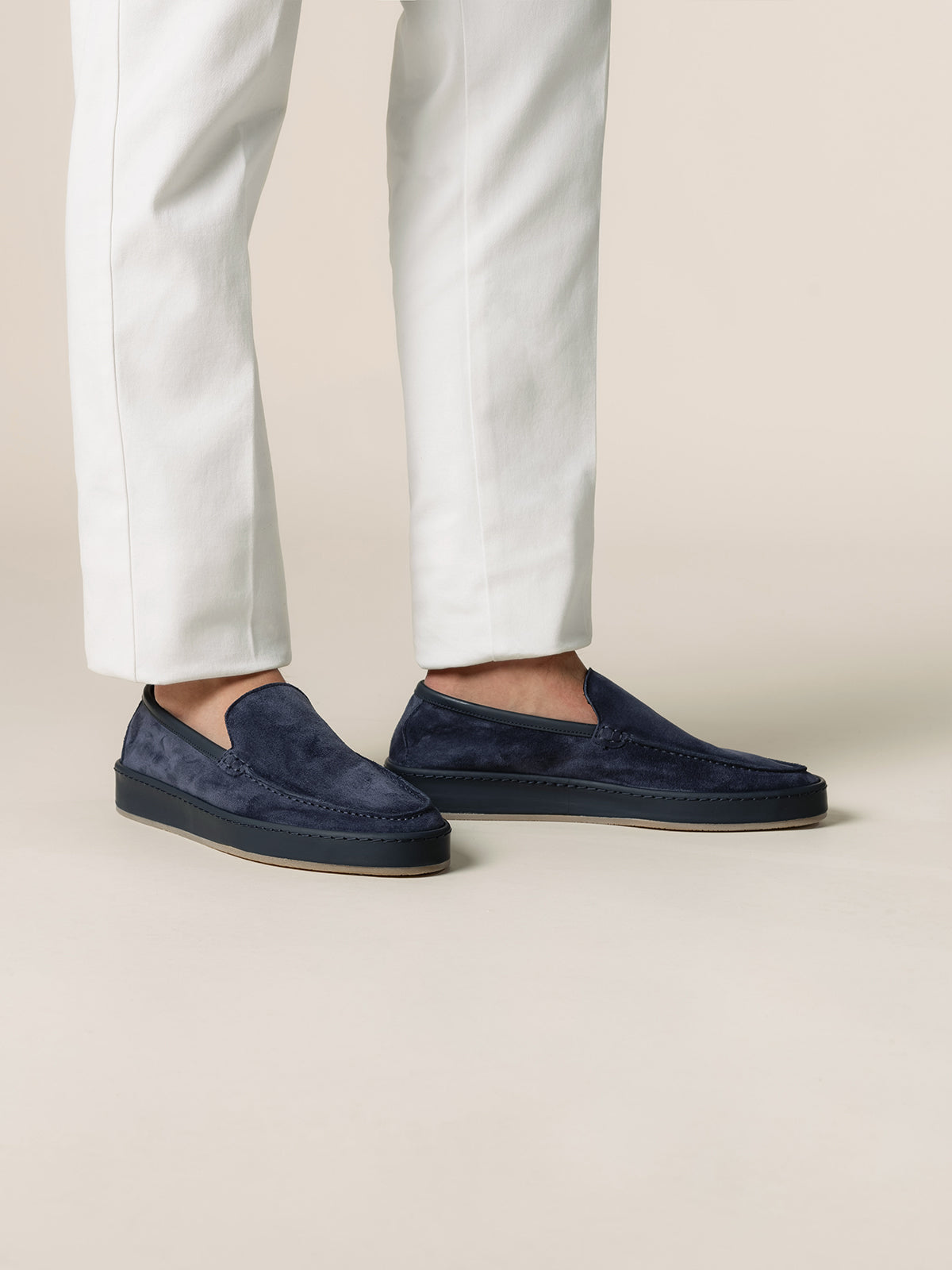 Steel Blue Voyager Loafer