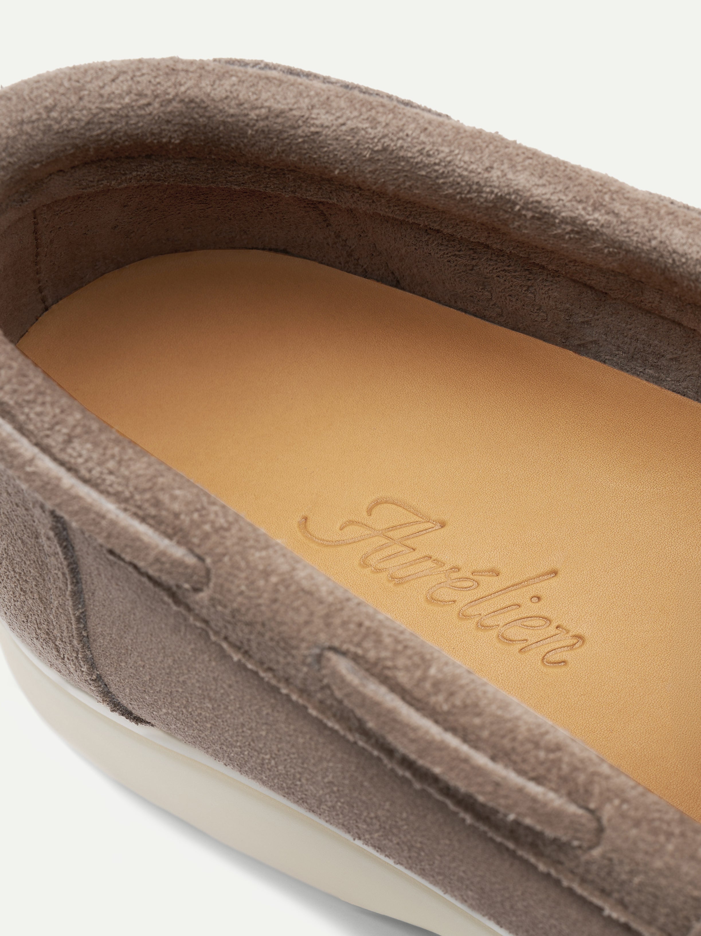 Lady Ash Grey Yacht Loafers