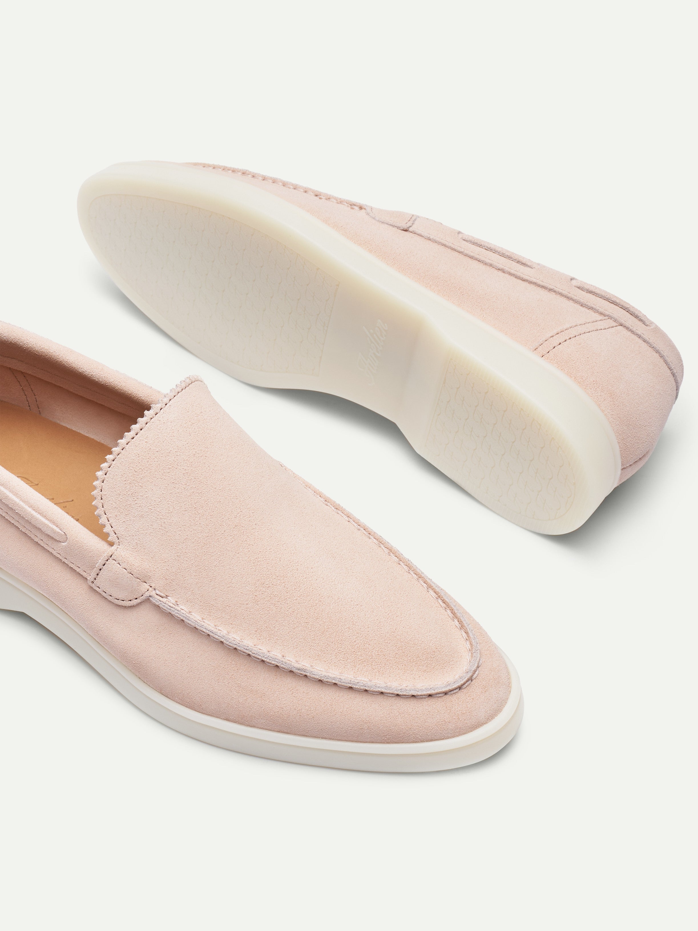 Lady Soft Pink Yacht Loafers