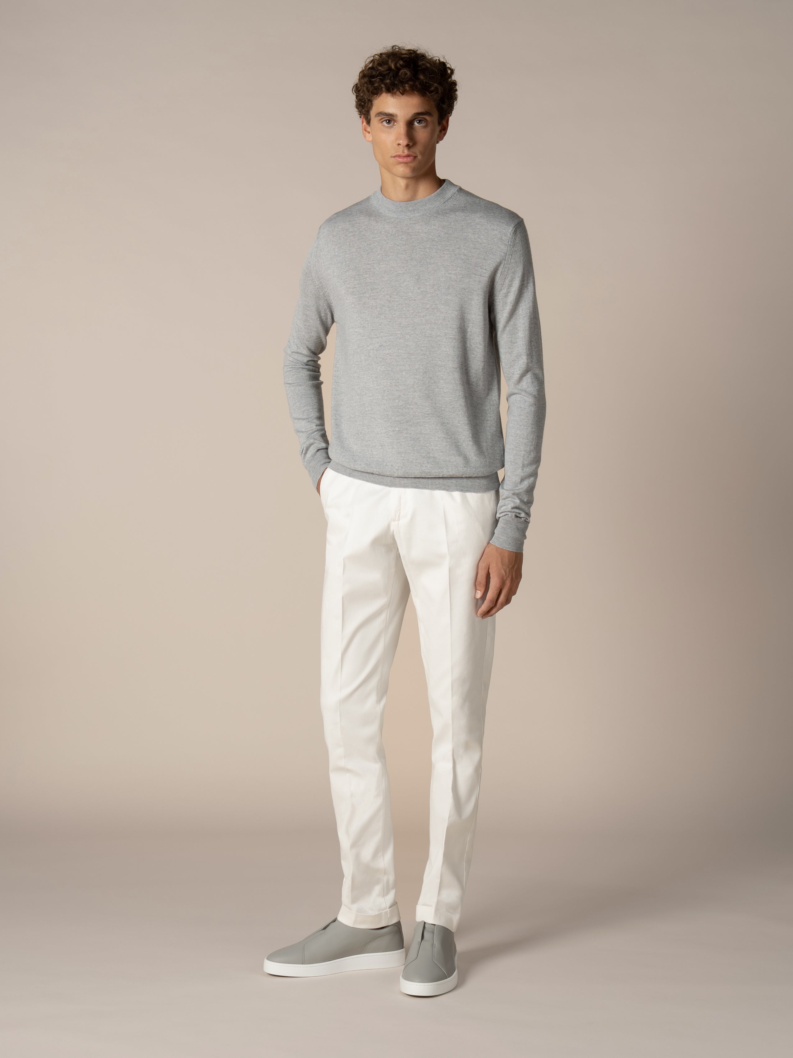 Light Grey City Crew