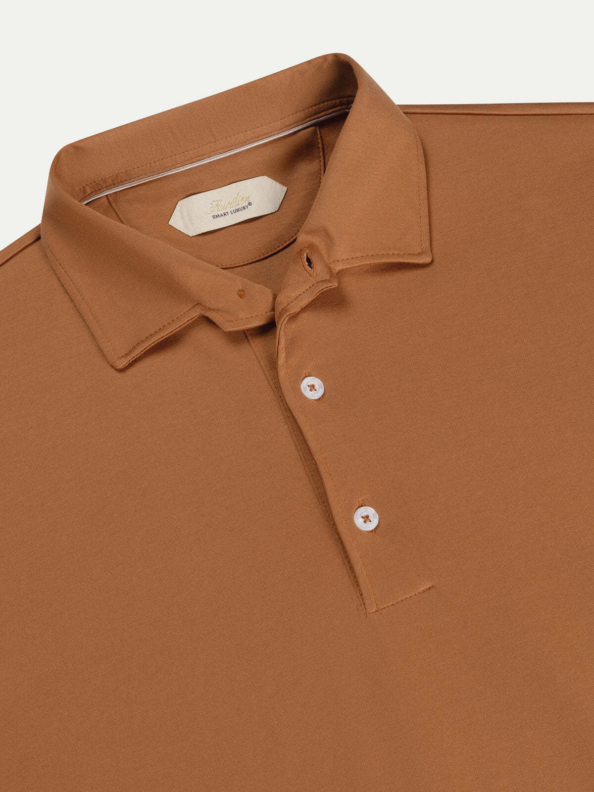 AUR1 Longsleeve Polo Rust