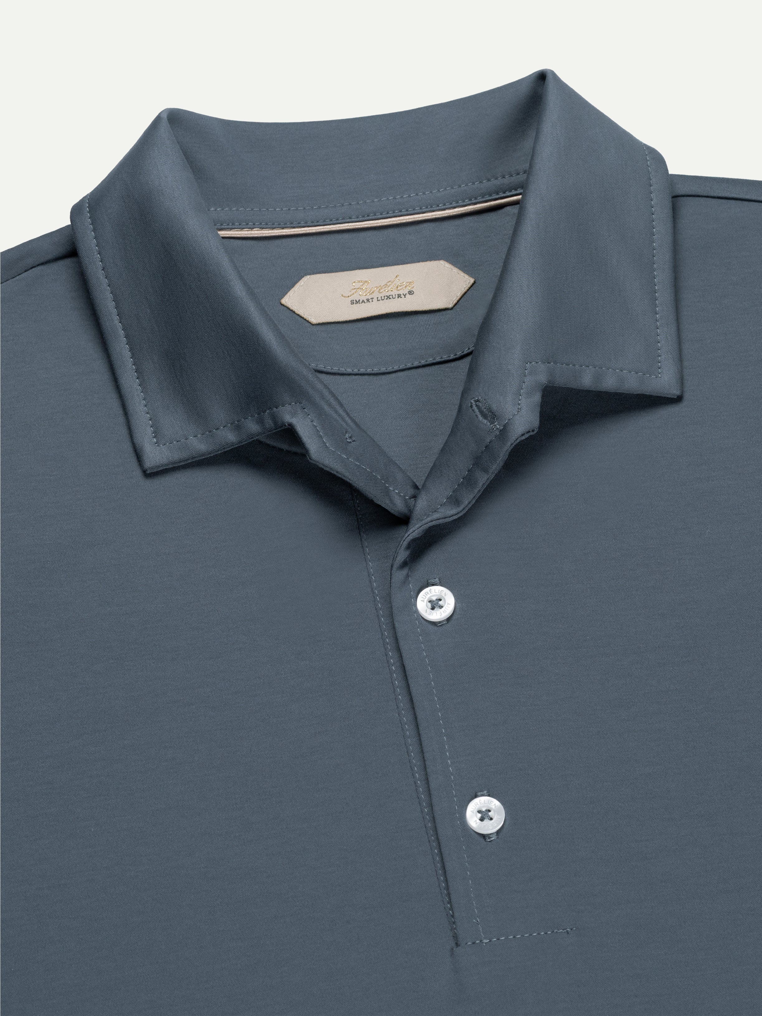 AUR1 Polo Steel Blue