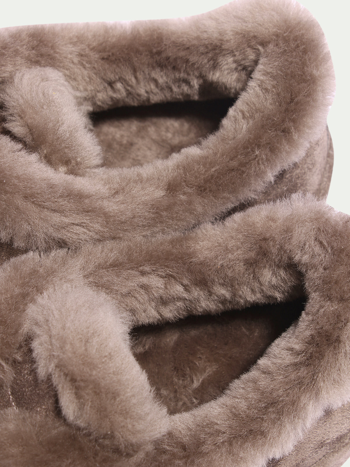 Shearling-lined Ash Grey Voyager Sneaker Aurelien