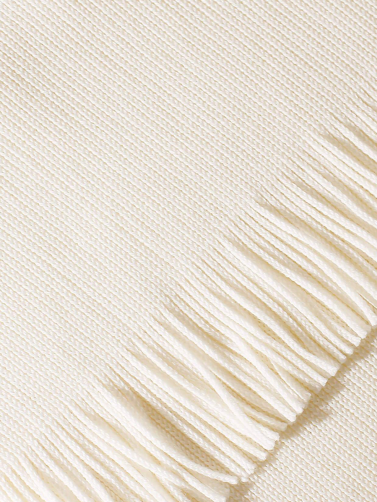 Extrafine Merino Scarf Ivory