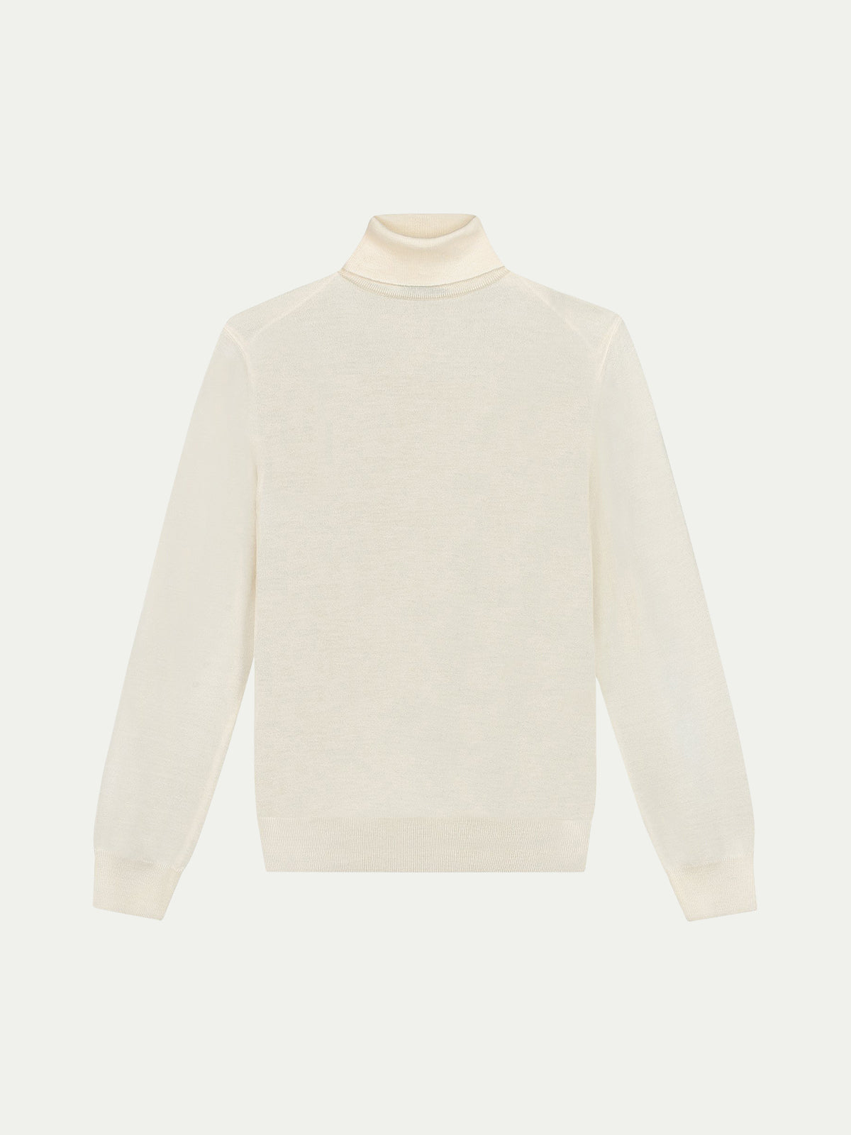 Extrafine Merino Rollneck Ivory Aurelien