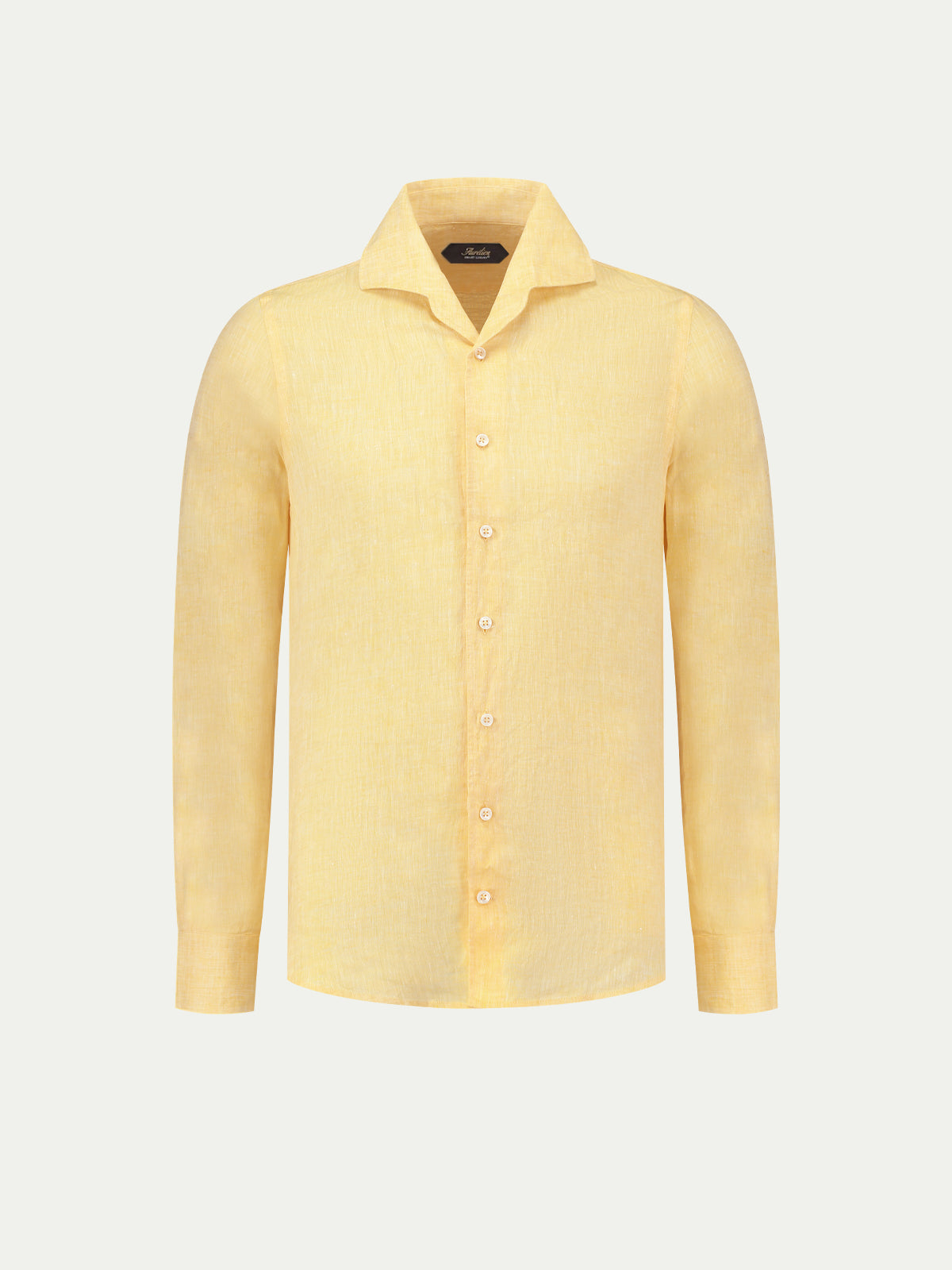 Yellow Linen Seaside Shirt