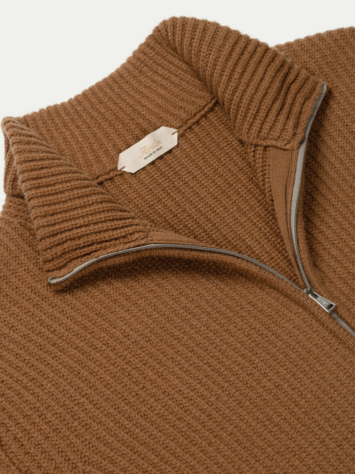 Caramel Alpine Ribbed Vest