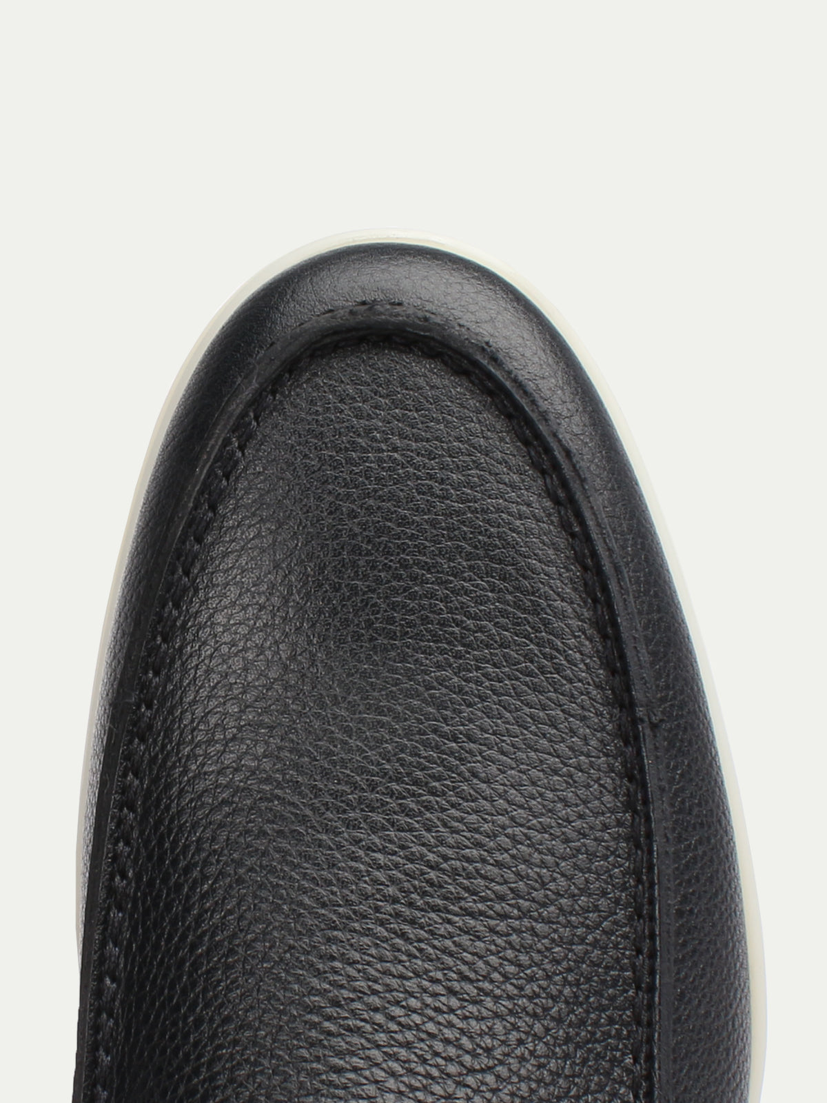 Navy Grain City Loafer Aurelien