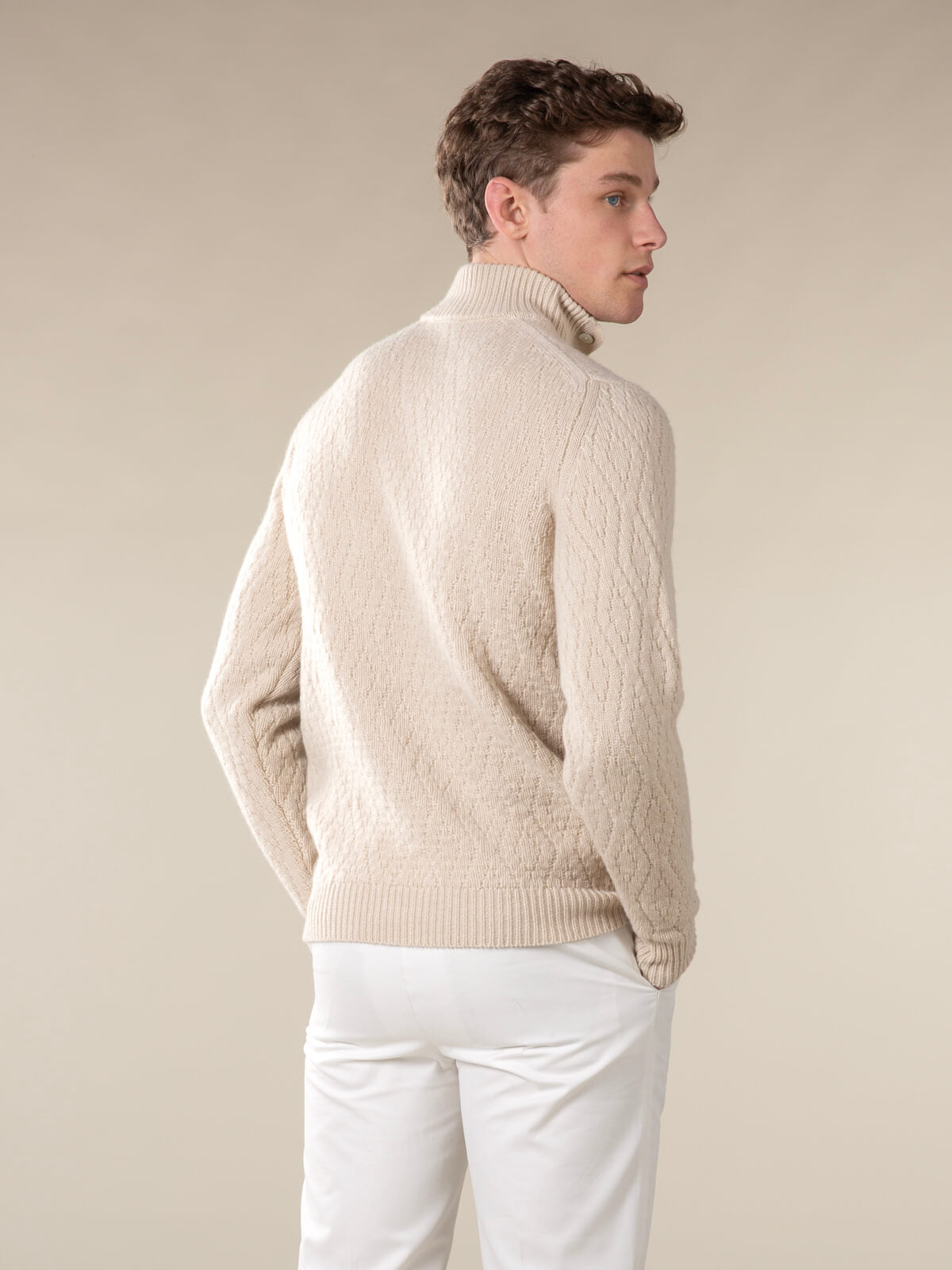 Light Beige Frost Sweater
