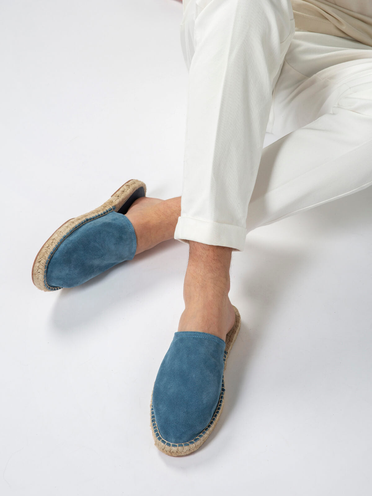 Sapphire Blue Beachside Slipper