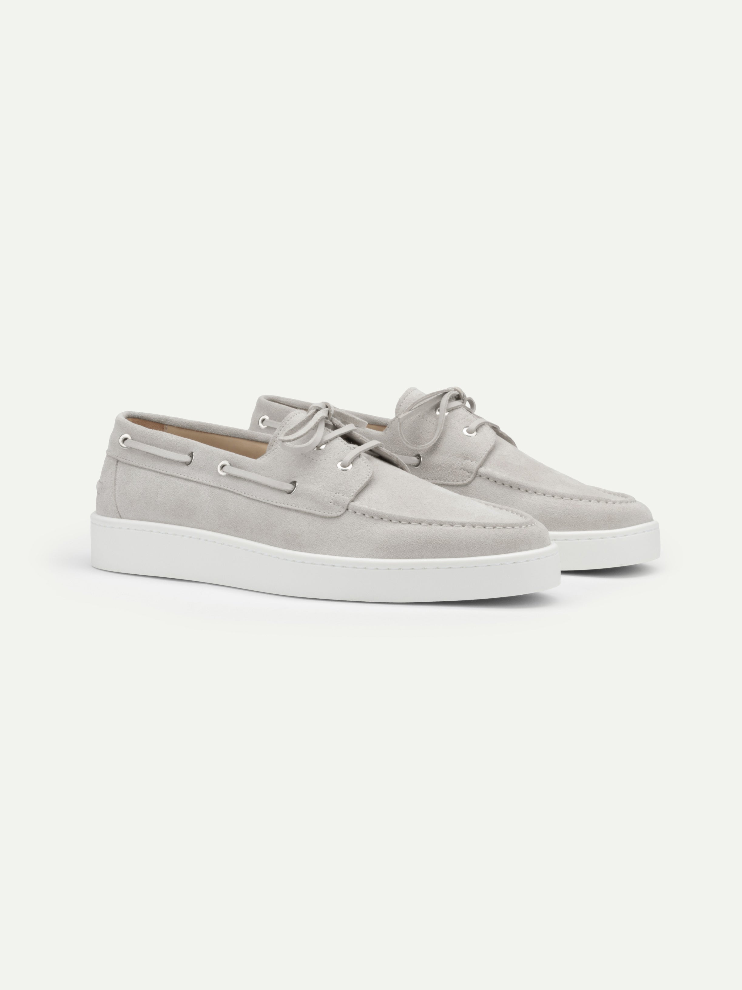 Classic Grey Boat Sneaker