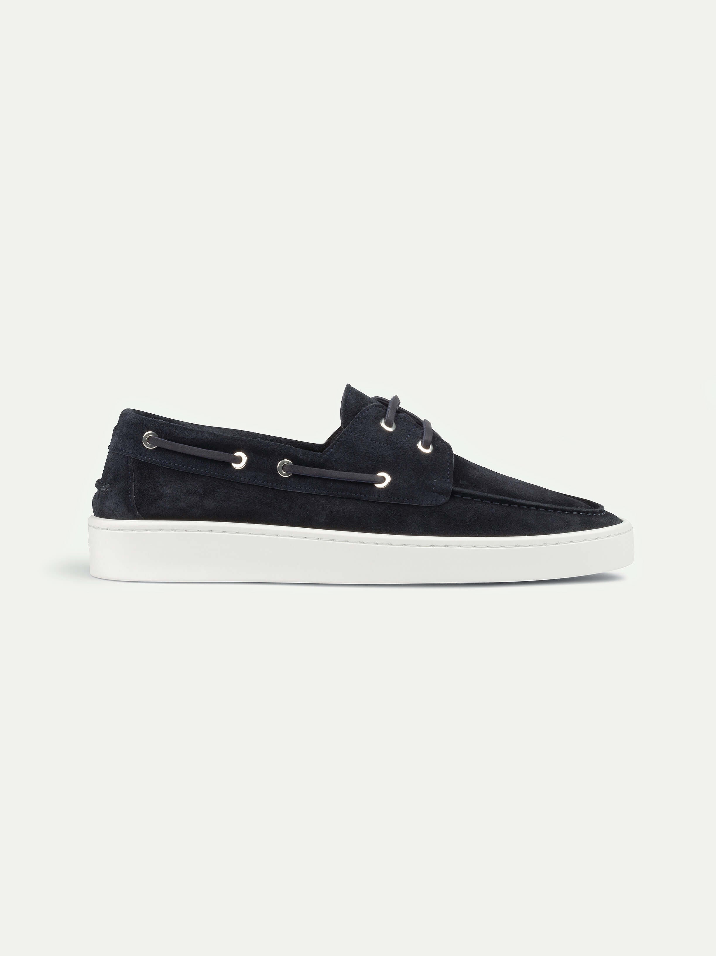Navy Boat Sneaker