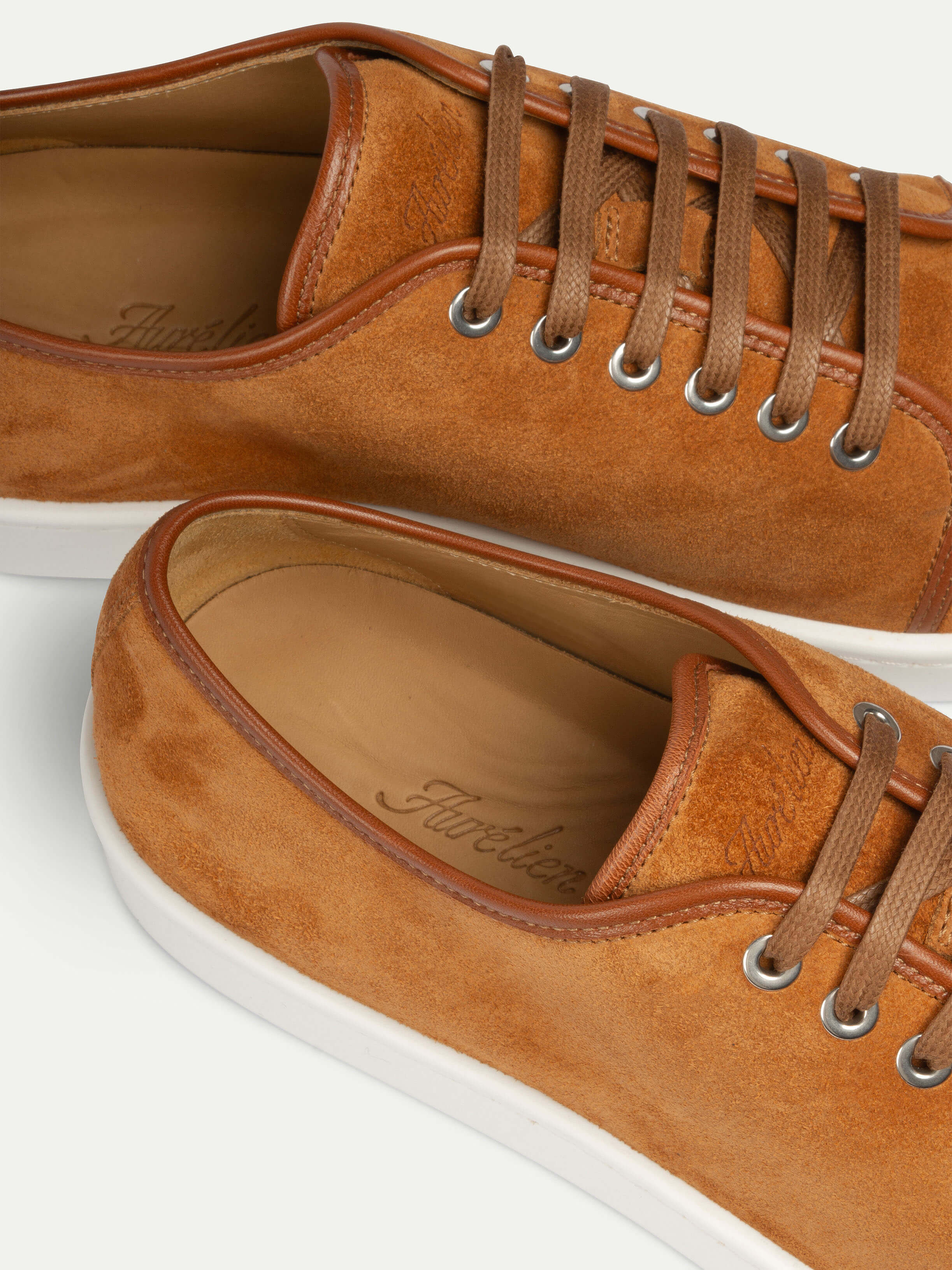 Rust Cap-toe Sneaker