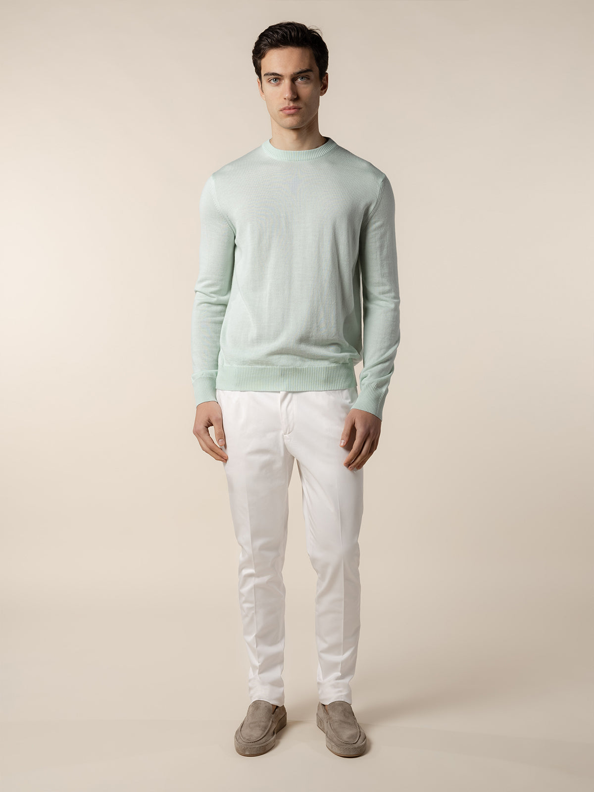 Light Aqua City Crew