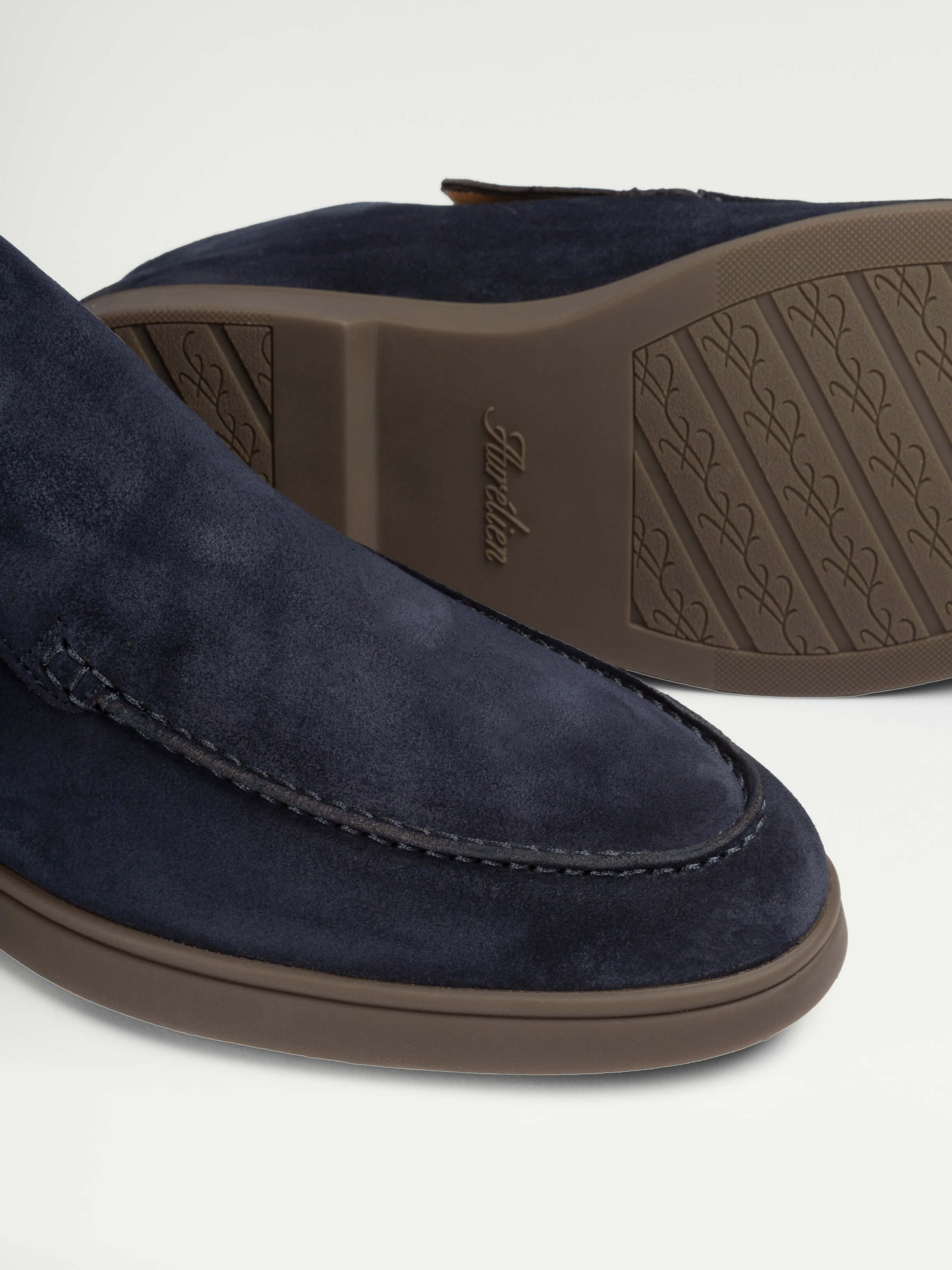 Navy Winter City Loafer