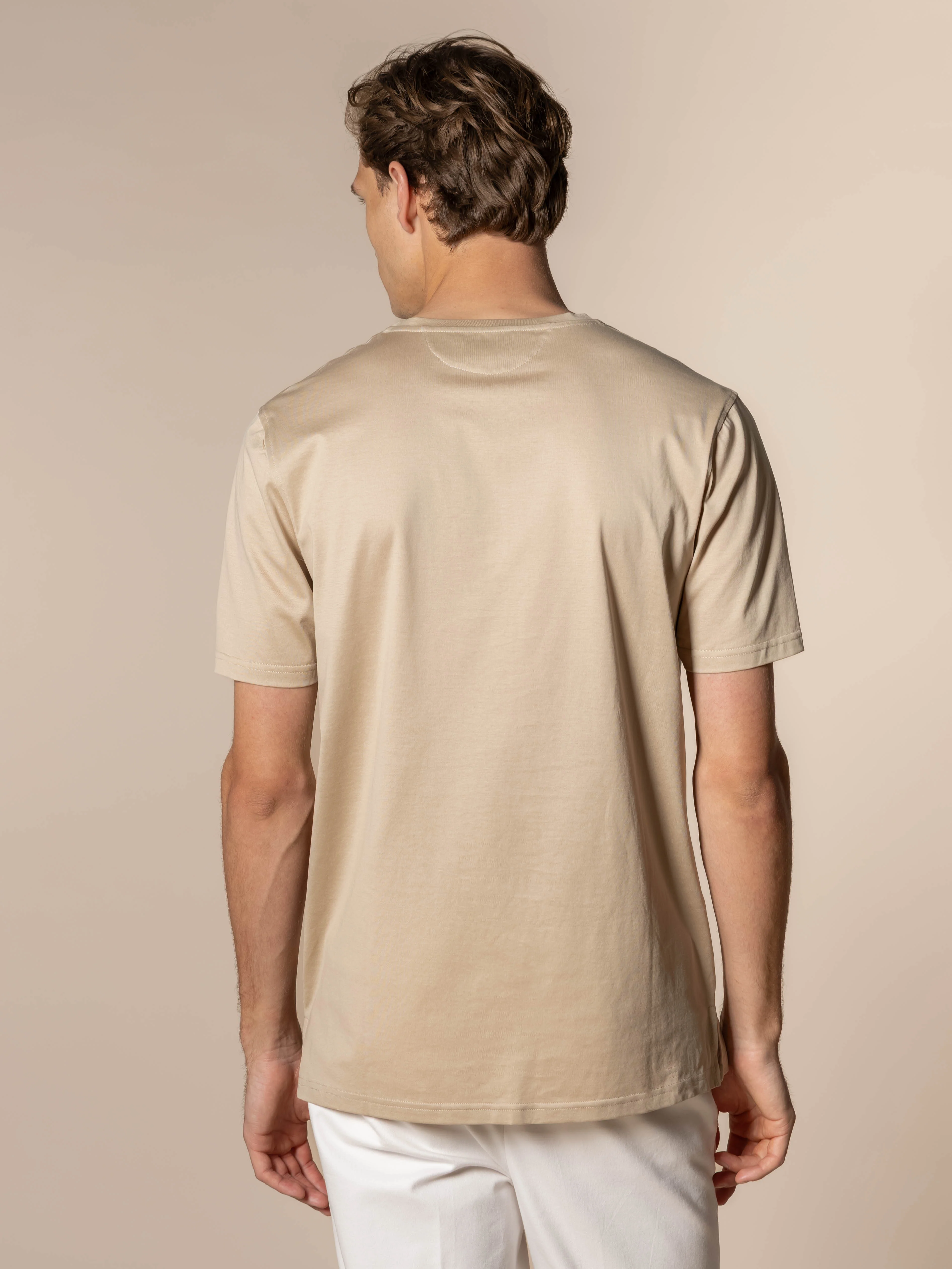 Light Beige Classic T-Shirt
