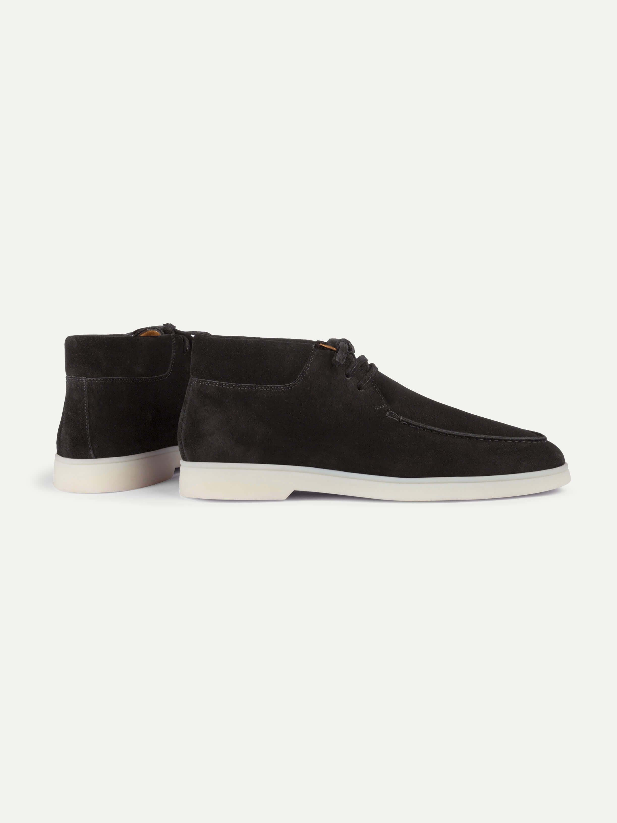 Black Suede Desert Boot