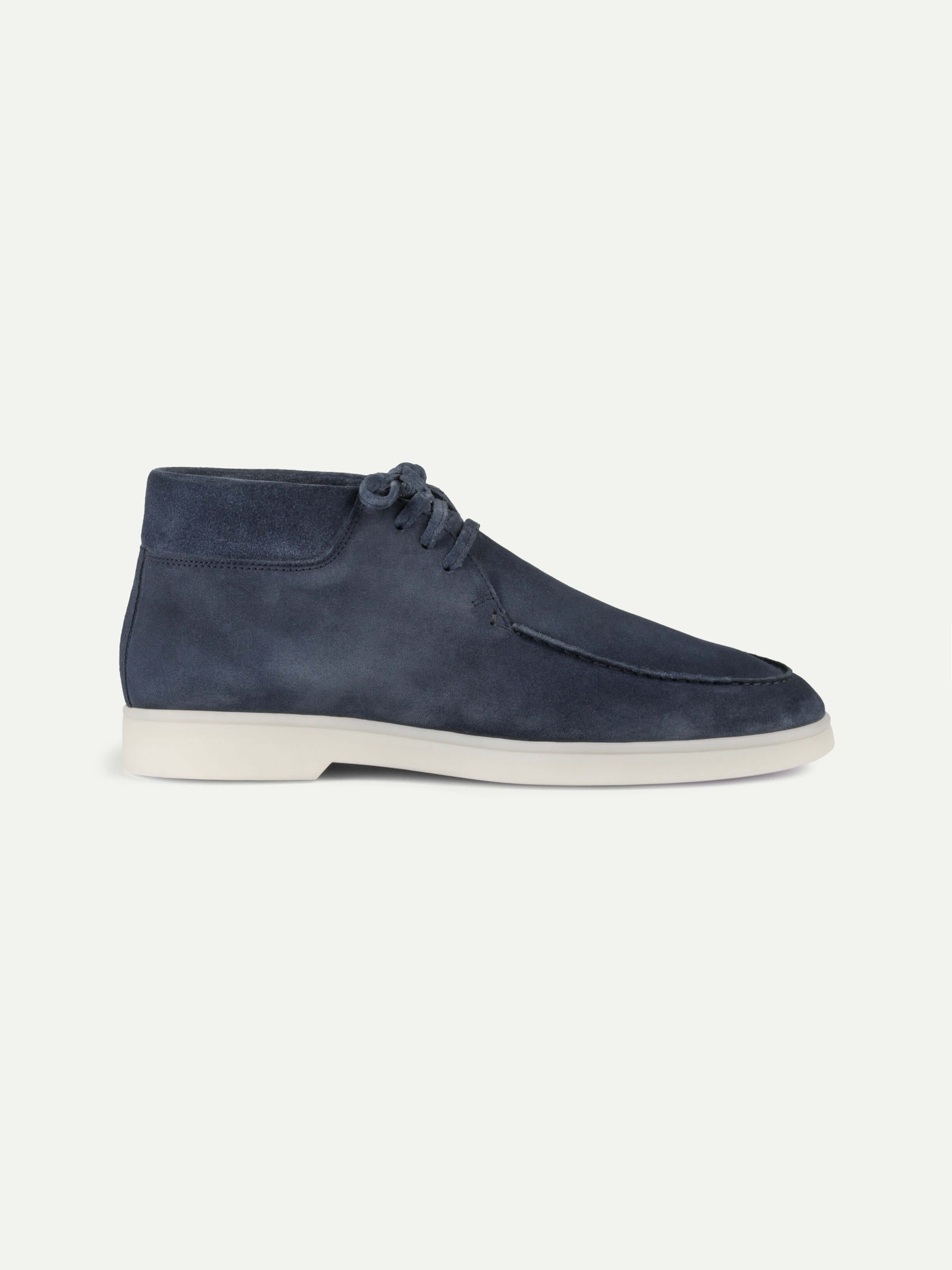 Steel Blue Suede Desert Boot