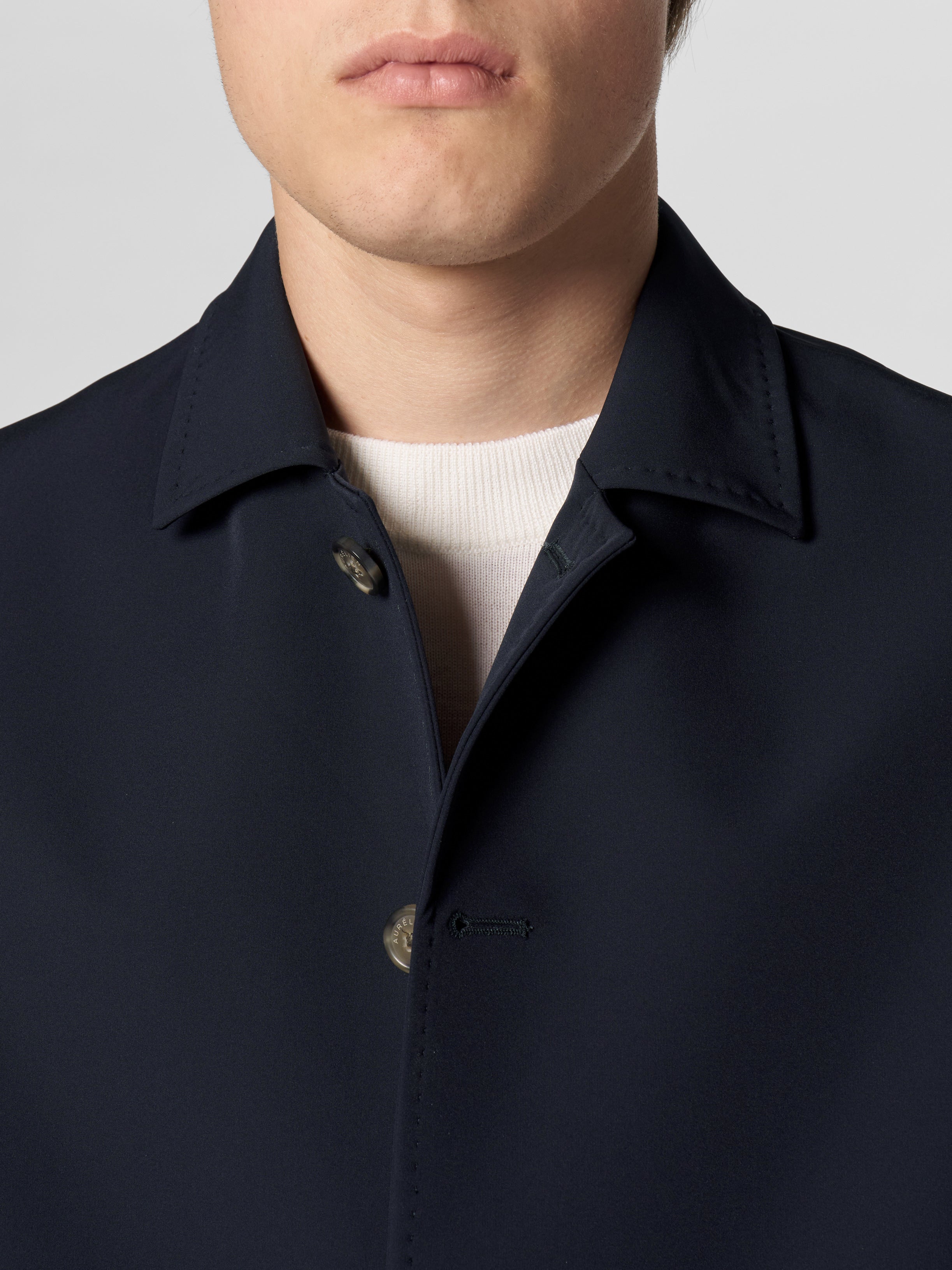 Navy Technical Leisure Blazer